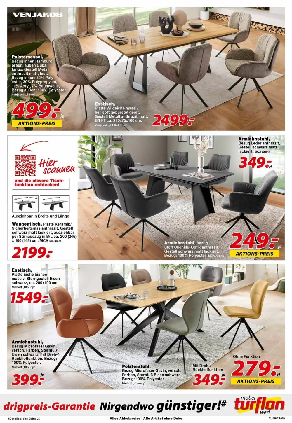 Möbel Turflon Prospekt (ab 03.12.2025) zum Blättern - Seite 9