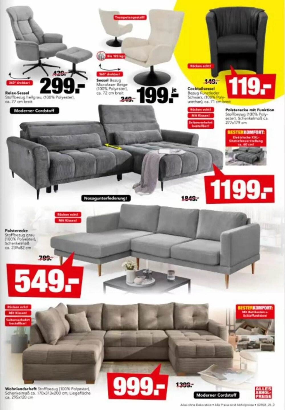 Möbel Wanninger Prospekt (ab 03.12.2025) zum Blättern - Seite 3