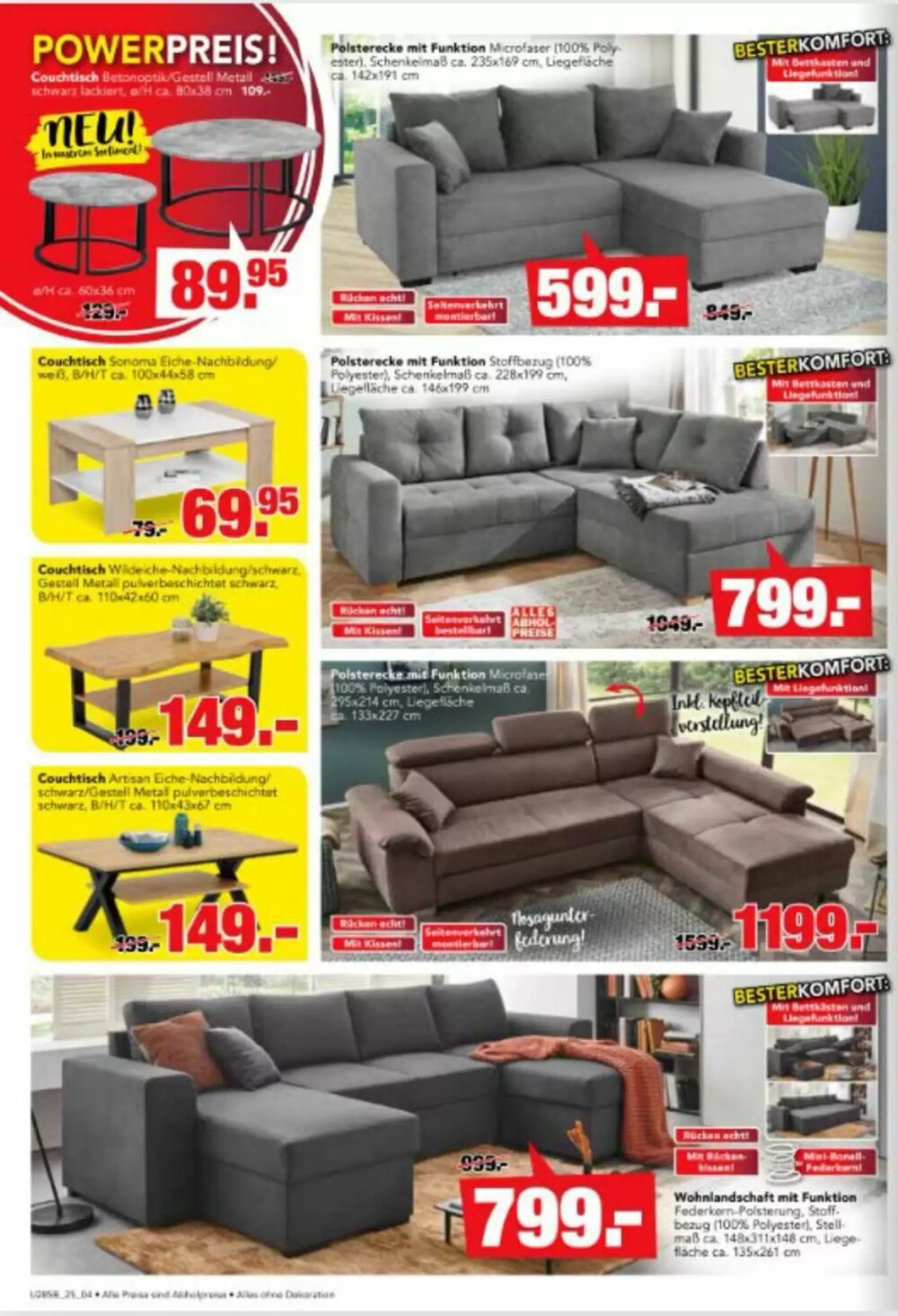 Möbel Wanninger Prospekt (ab 03.12.2025) zum Blättern - Seite 4