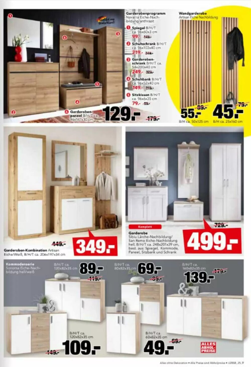 Möbel Wanninger Prospekt (ab 03.12.2025) zum Blättern - Seite 9