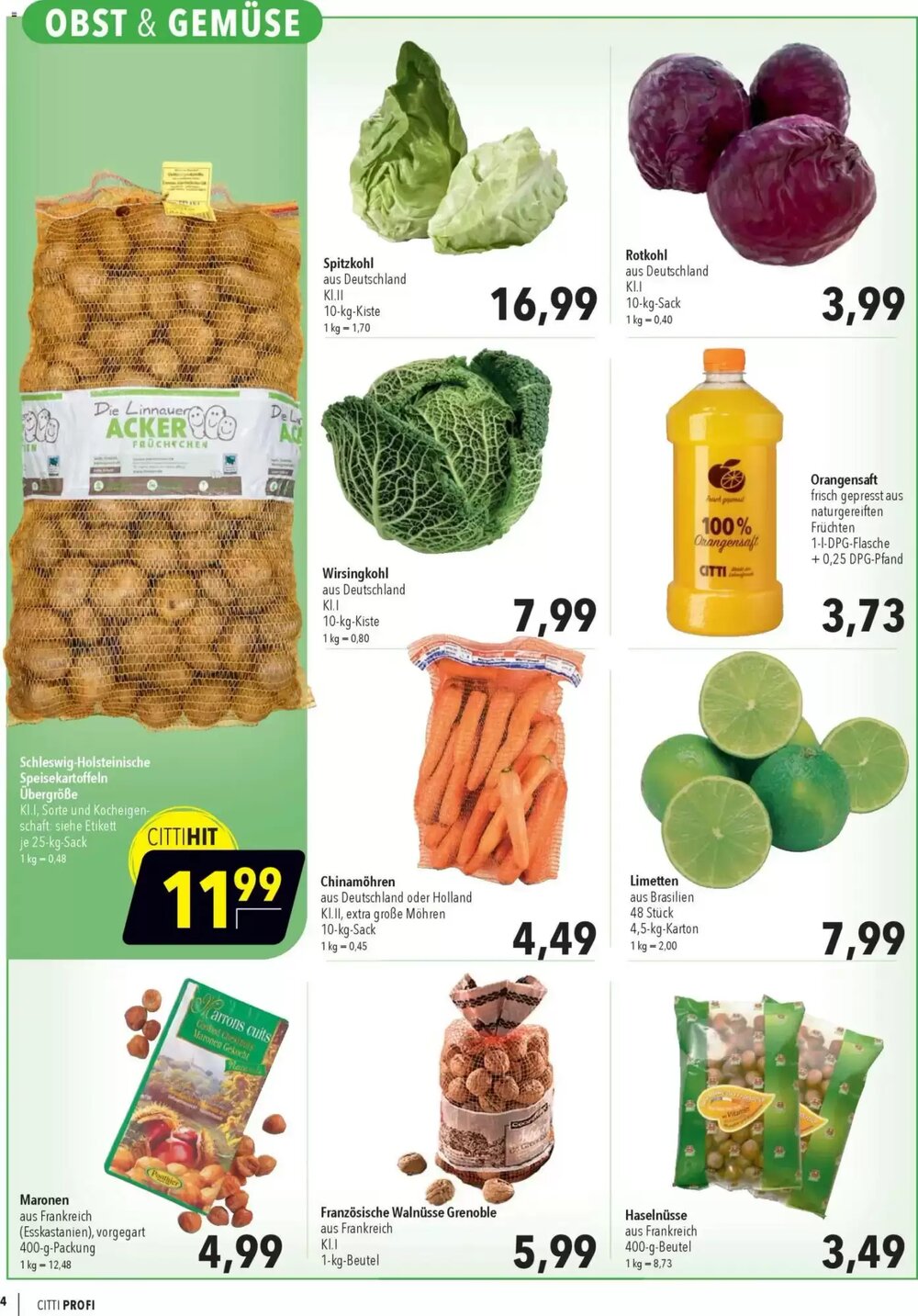 CITTI Markt Prospekt (ab 03.12.2025) zum Blättern - Seite 4