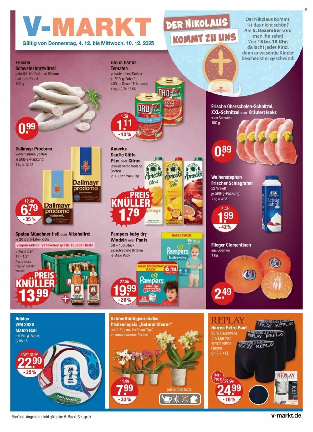 V Markt Prospekt (ab 04.12.2025) zum Blättern - Seite 1