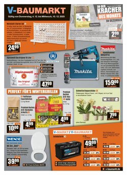 V Baumarkt Prospekt (ab 04.12.2025) zum Blättern