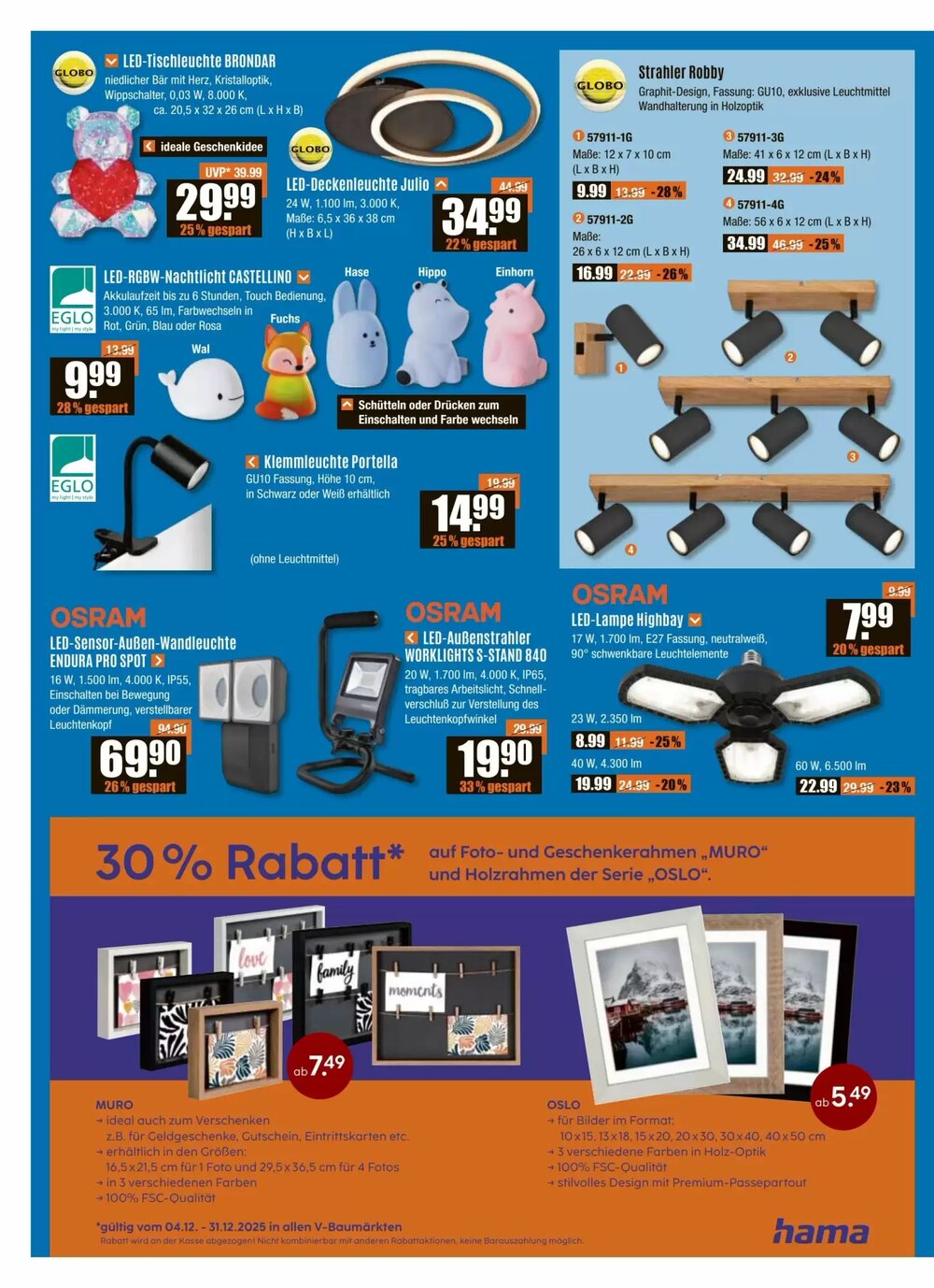 V Baumarkt Prospekt (ab 04.12.2025) zum Blättern - Seite 2