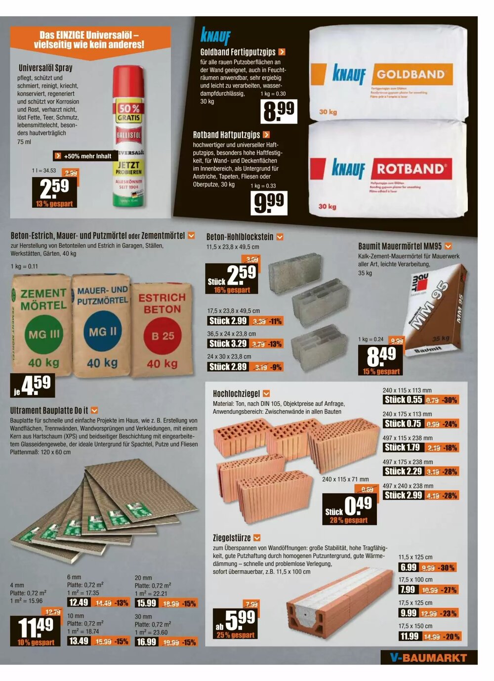 V Baumarkt Prospekt (ab 04.12.2025) zum Blättern - Seite 7