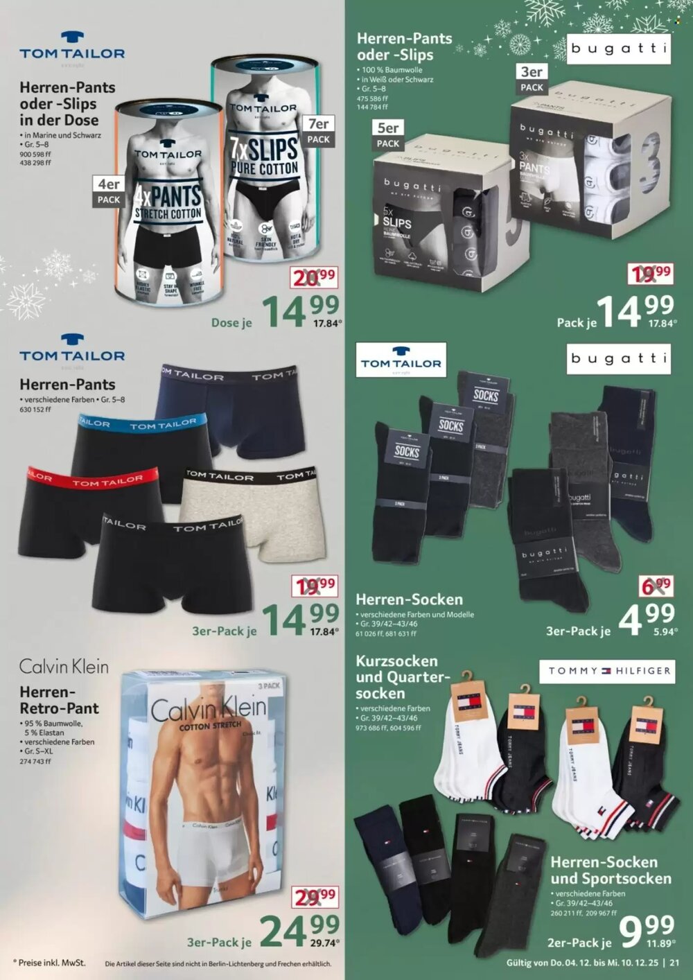 Selgros Prospekt (ab 04.12.2025) zum Blättern - Seite 21