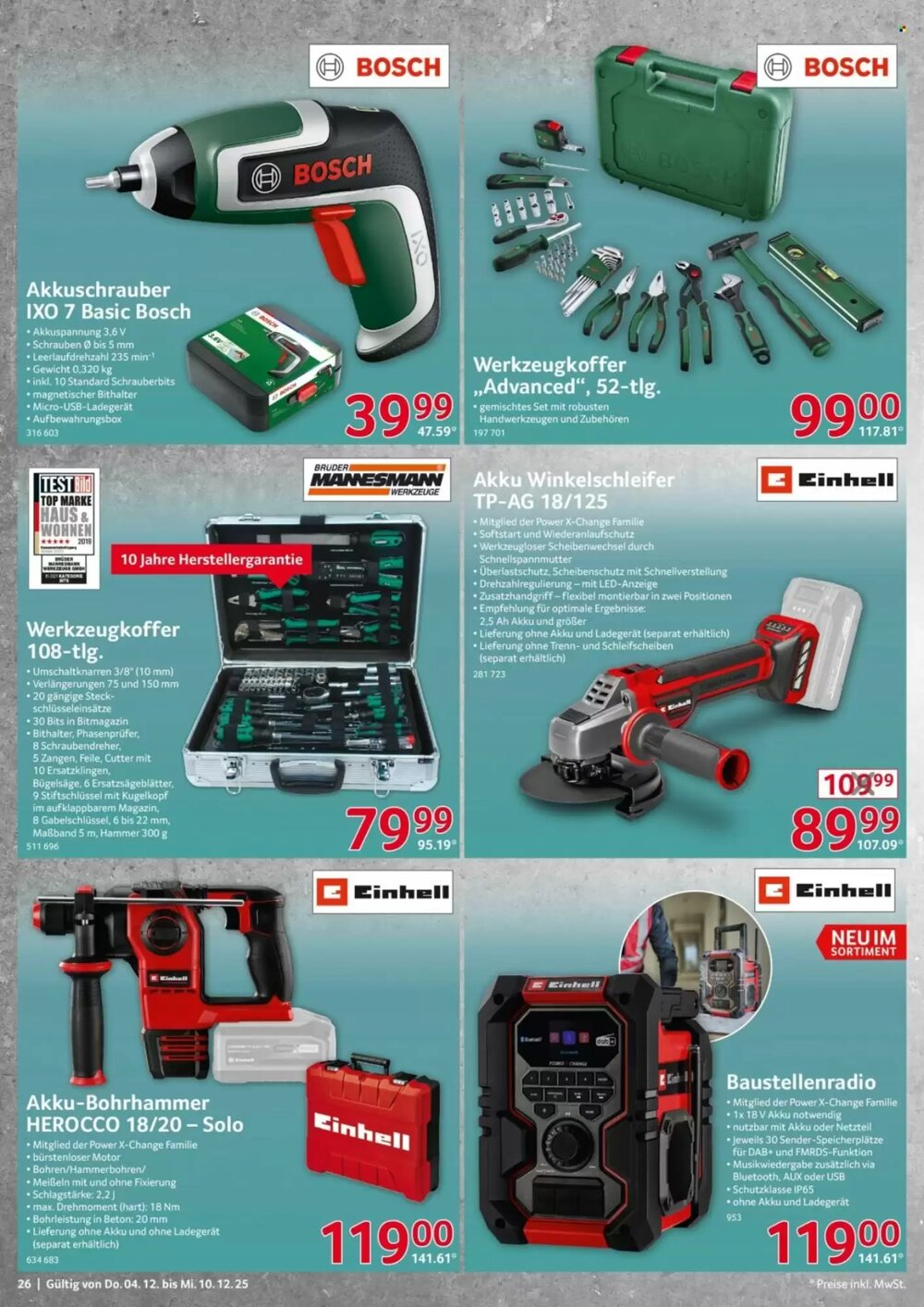 Selgros Prospekt (ab 04.12.2025) zum Blättern - Seite 26