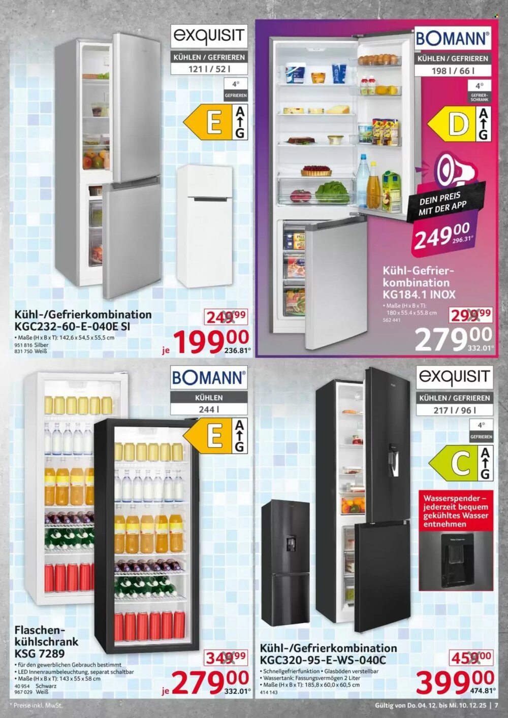 Selgros Prospekt (ab 04.12.2025) zum Blättern - Seite 7