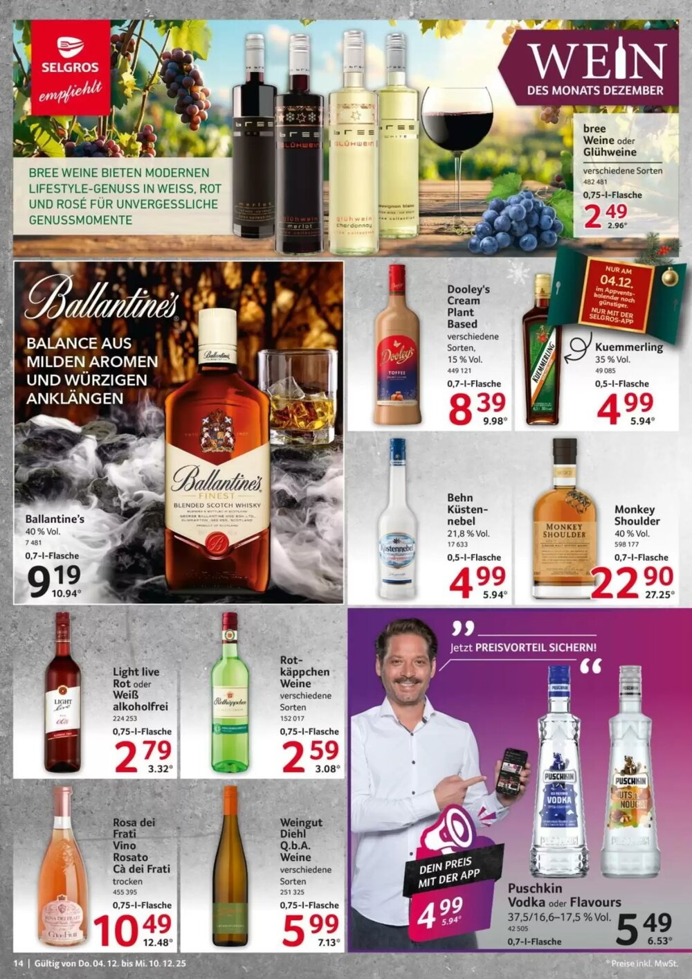 Selgros Prospekt (ab 04.12.2025) zum Blättern - Seite 14