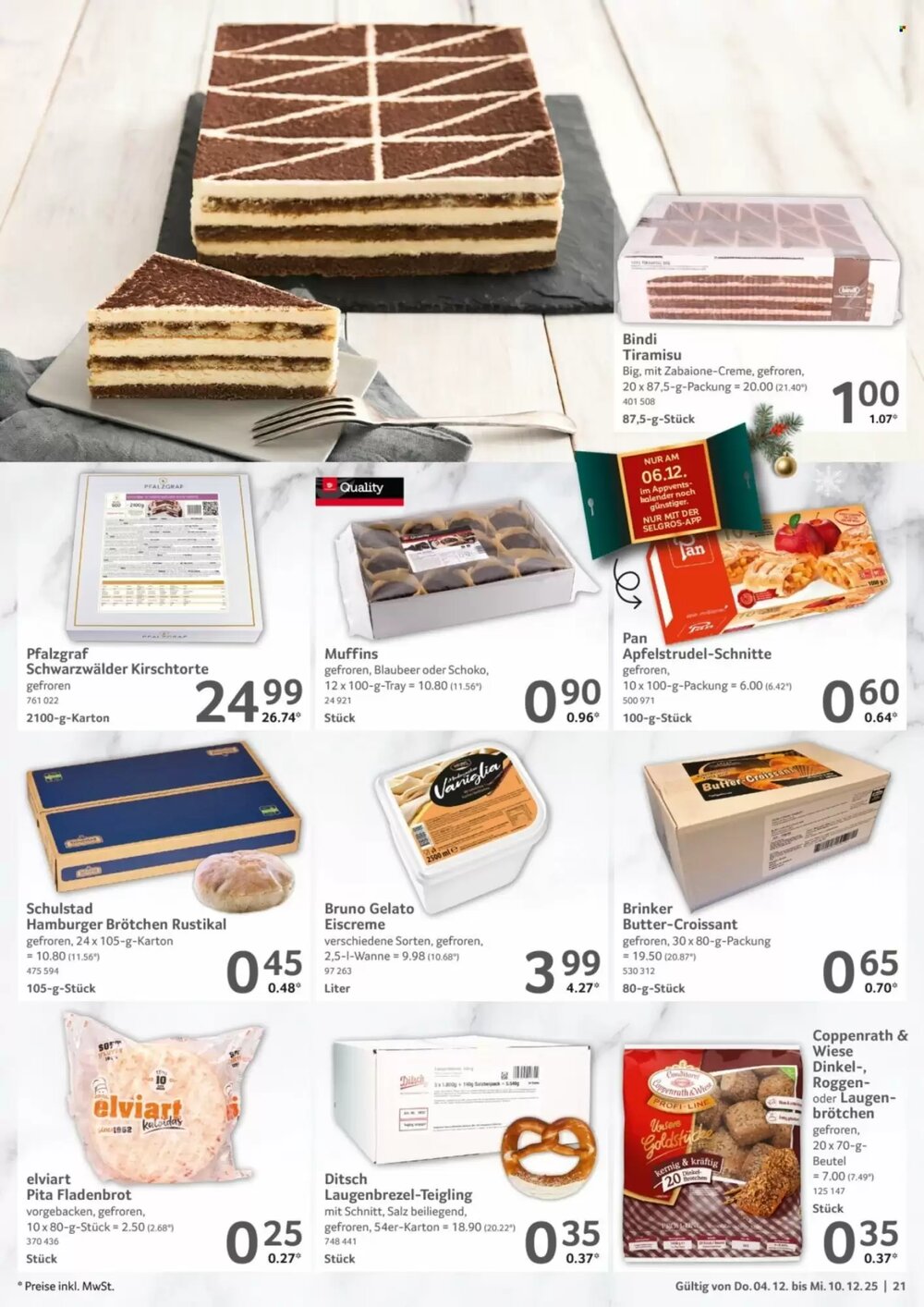 Selgros Prospekt (ab 04.12.2025) zum Blättern - Seite 21