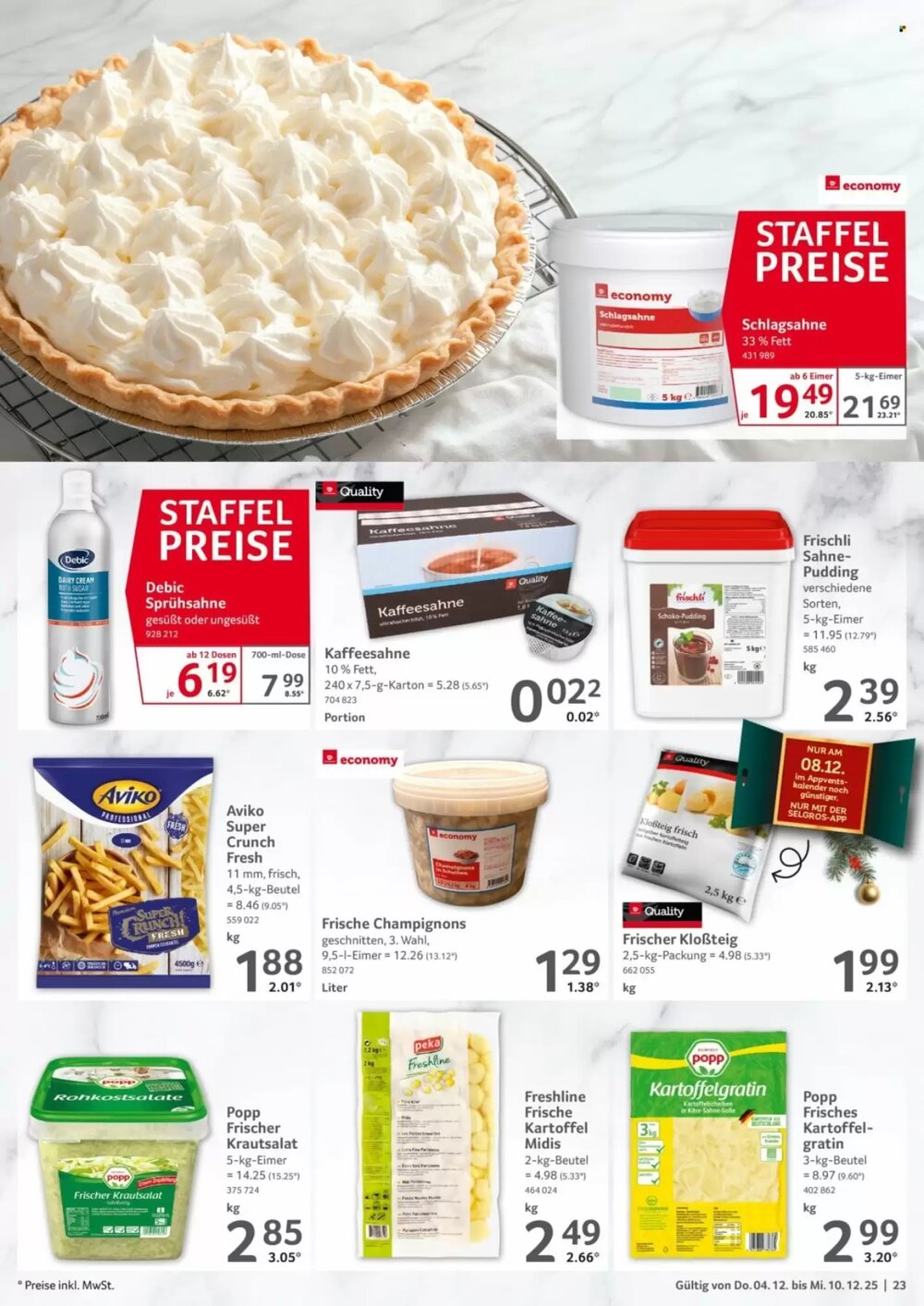 Selgros Prospekt (ab 04.12.2025) zum Blättern - Seite 23