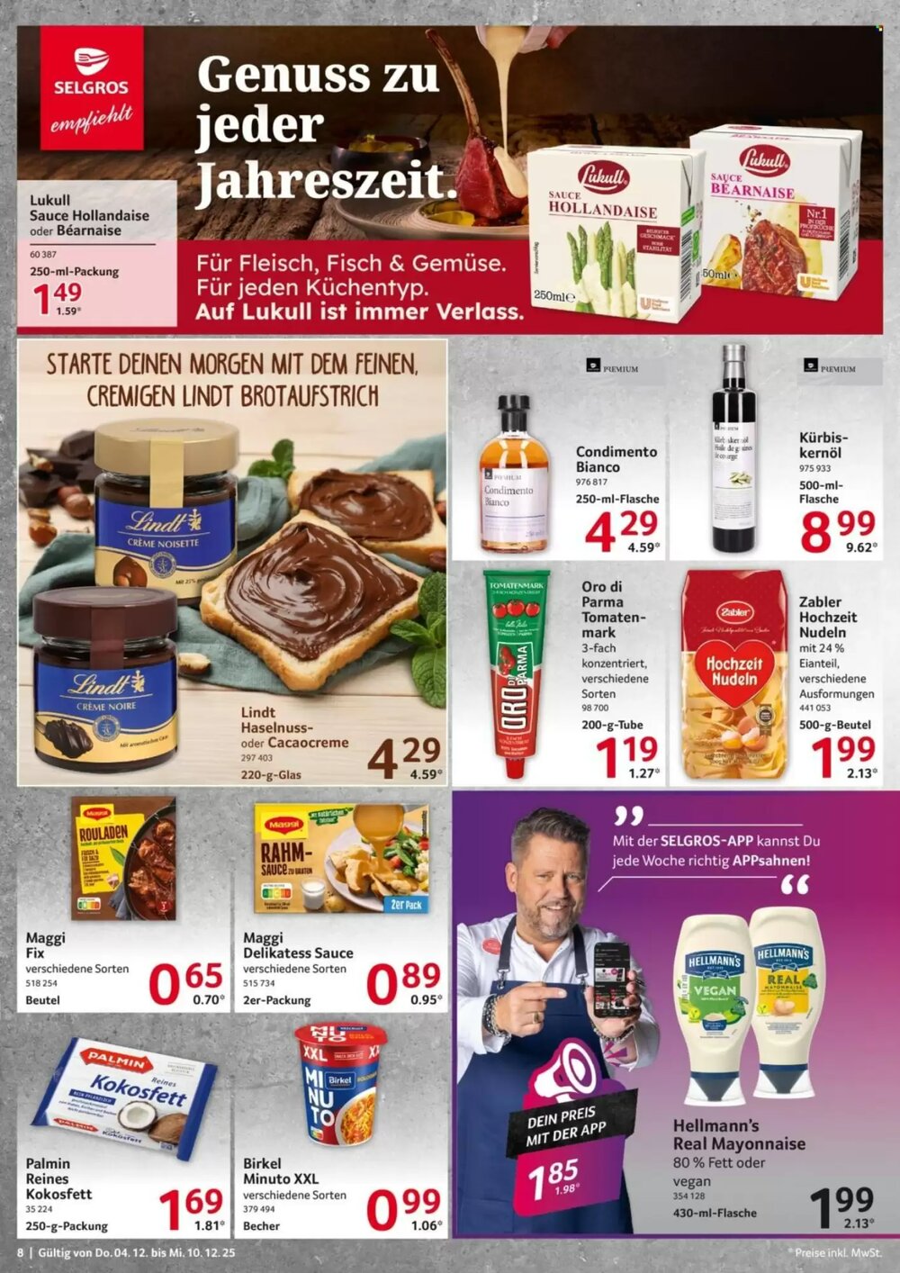 Selgros Prospekt (ab 04.12.2025) zum Blättern - Seite 8