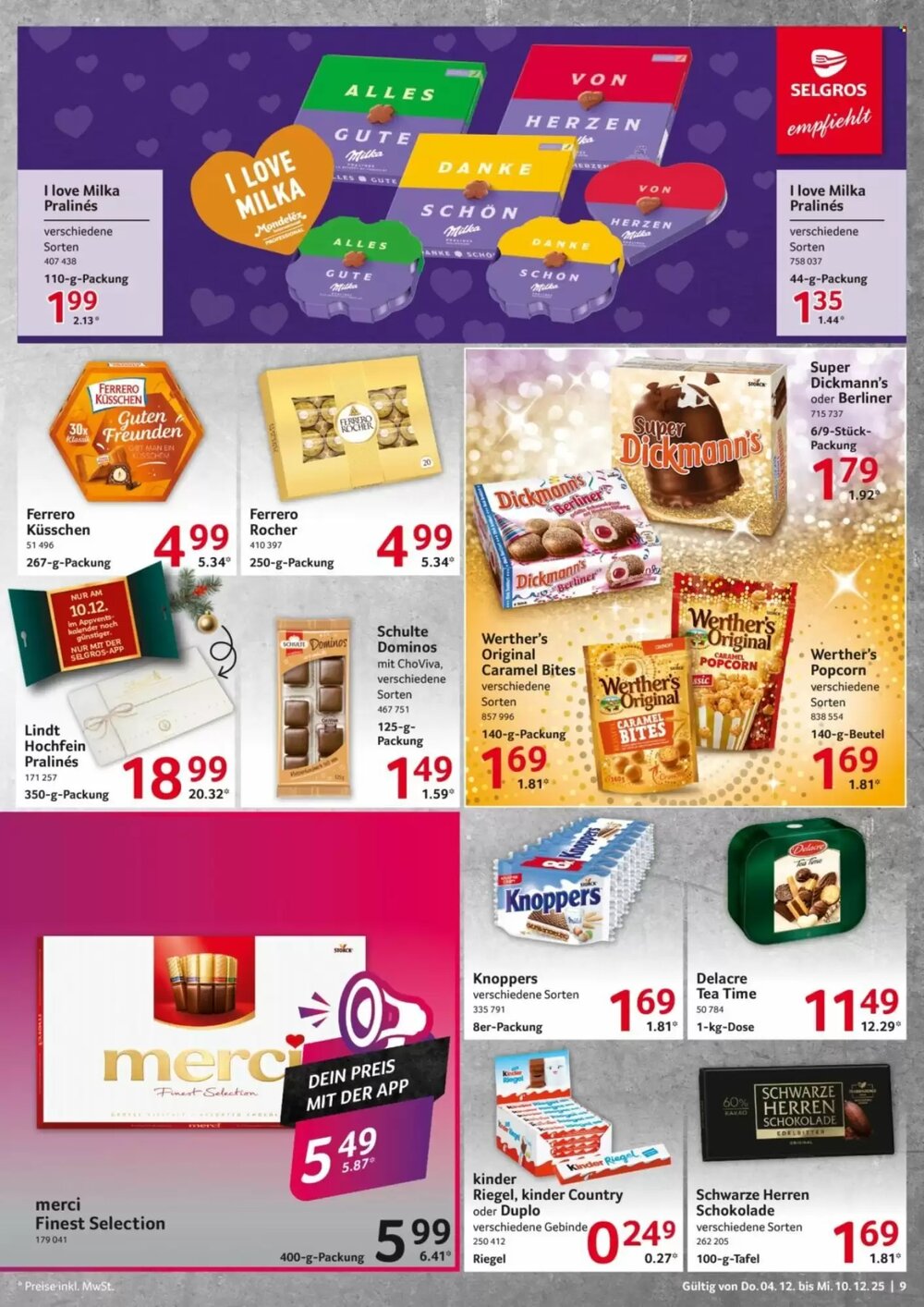 Selgros Prospekt (ab 04.12.2025) zum Blättern - Seite 9