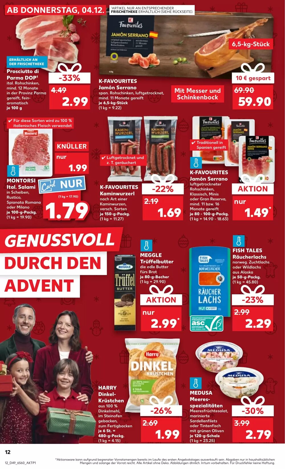 Kaufland Prospekt (ab 04.12.2025) zum Blättern - Seite 12