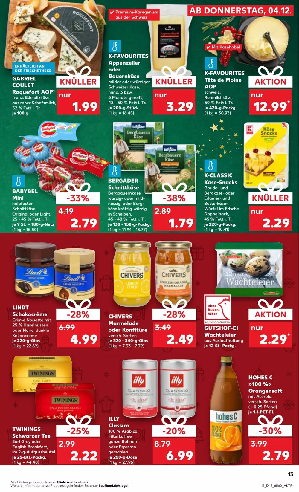 Kaufland Prospekt (ab 04.12.2025) zum Blättern - Seite 13