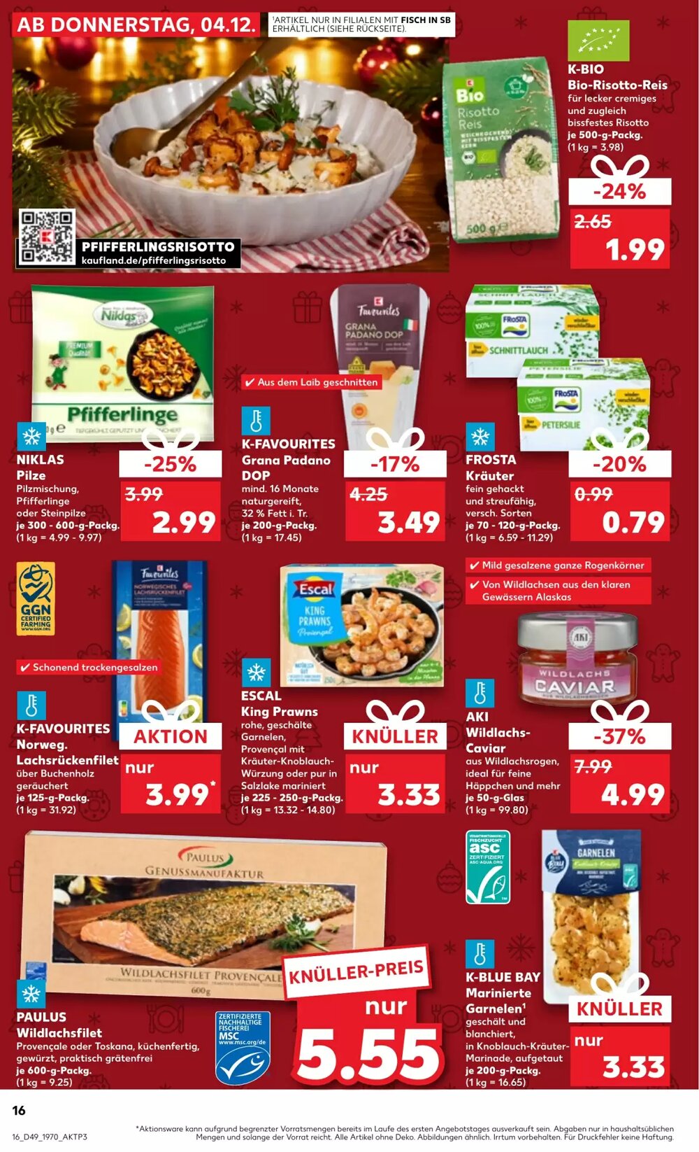 Kaufland Prospekt (ab 04.12.2025) zum Blättern - Seite 16