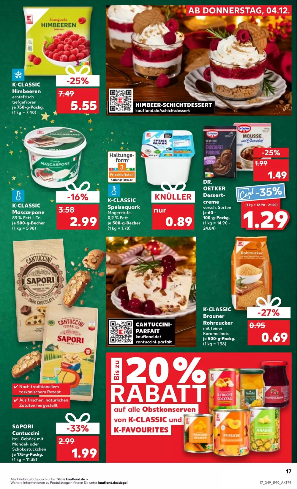Kaufland Prospekt (ab 04.12.2025) zum Blättern - Seite 17
