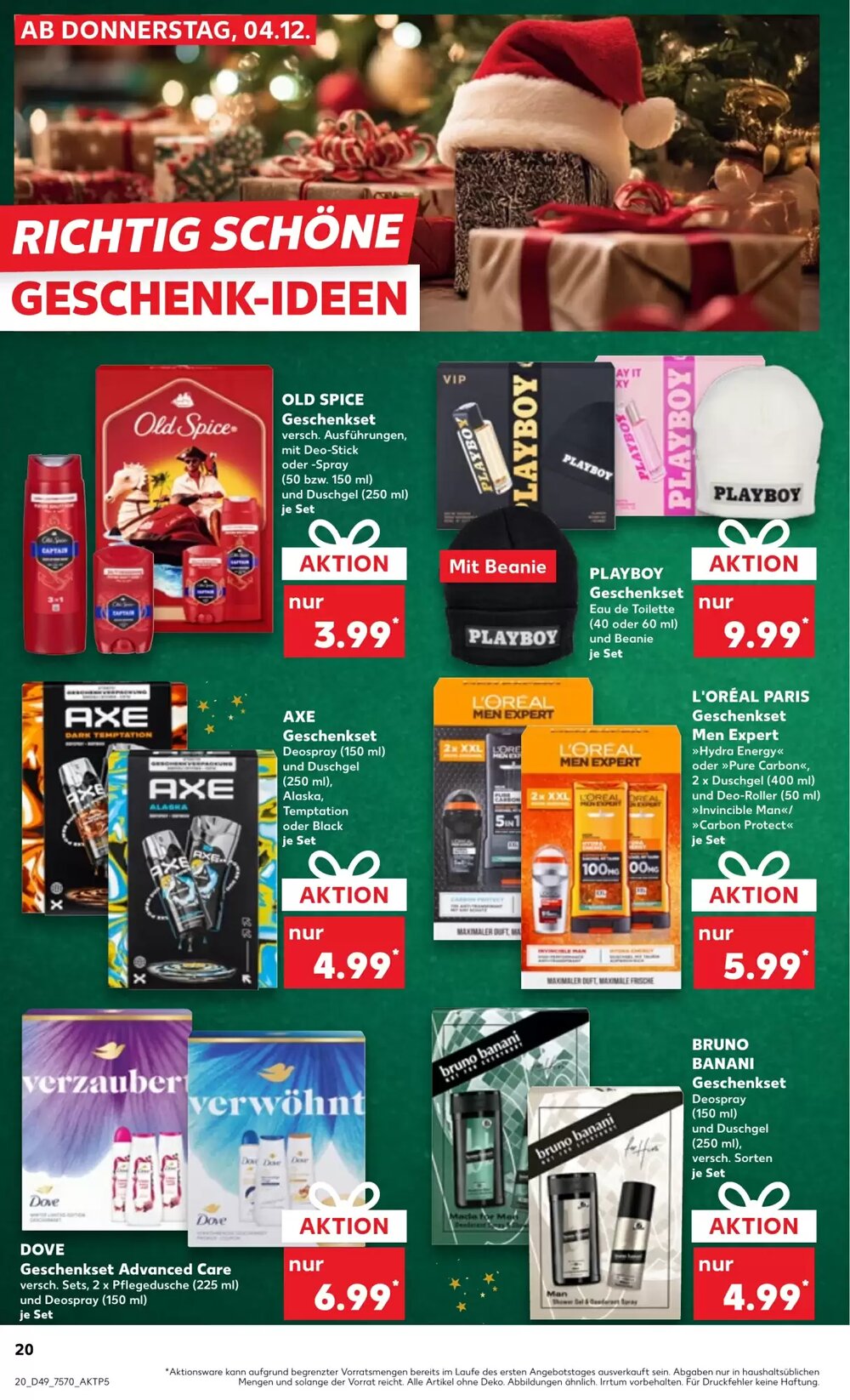 Kaufland Prospekt (ab 04.12.2025) zum Blättern - Seite 20