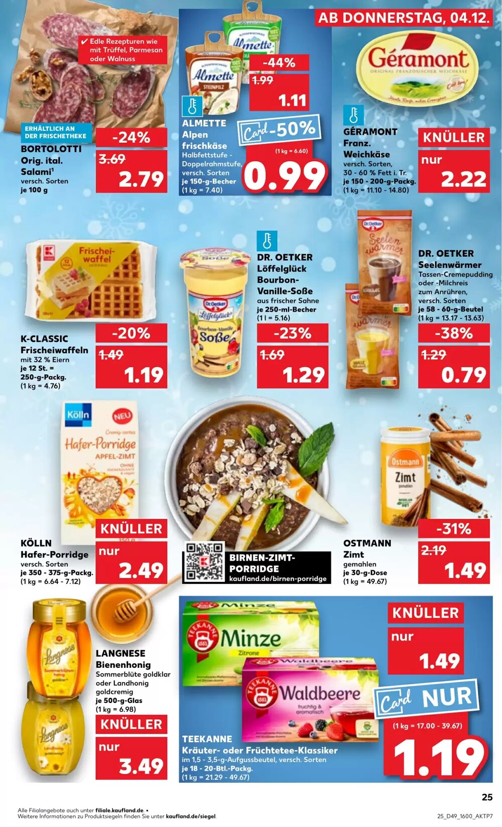 Kaufland Prospekt (ab 04.12.2025) zum Blättern - Seite 25