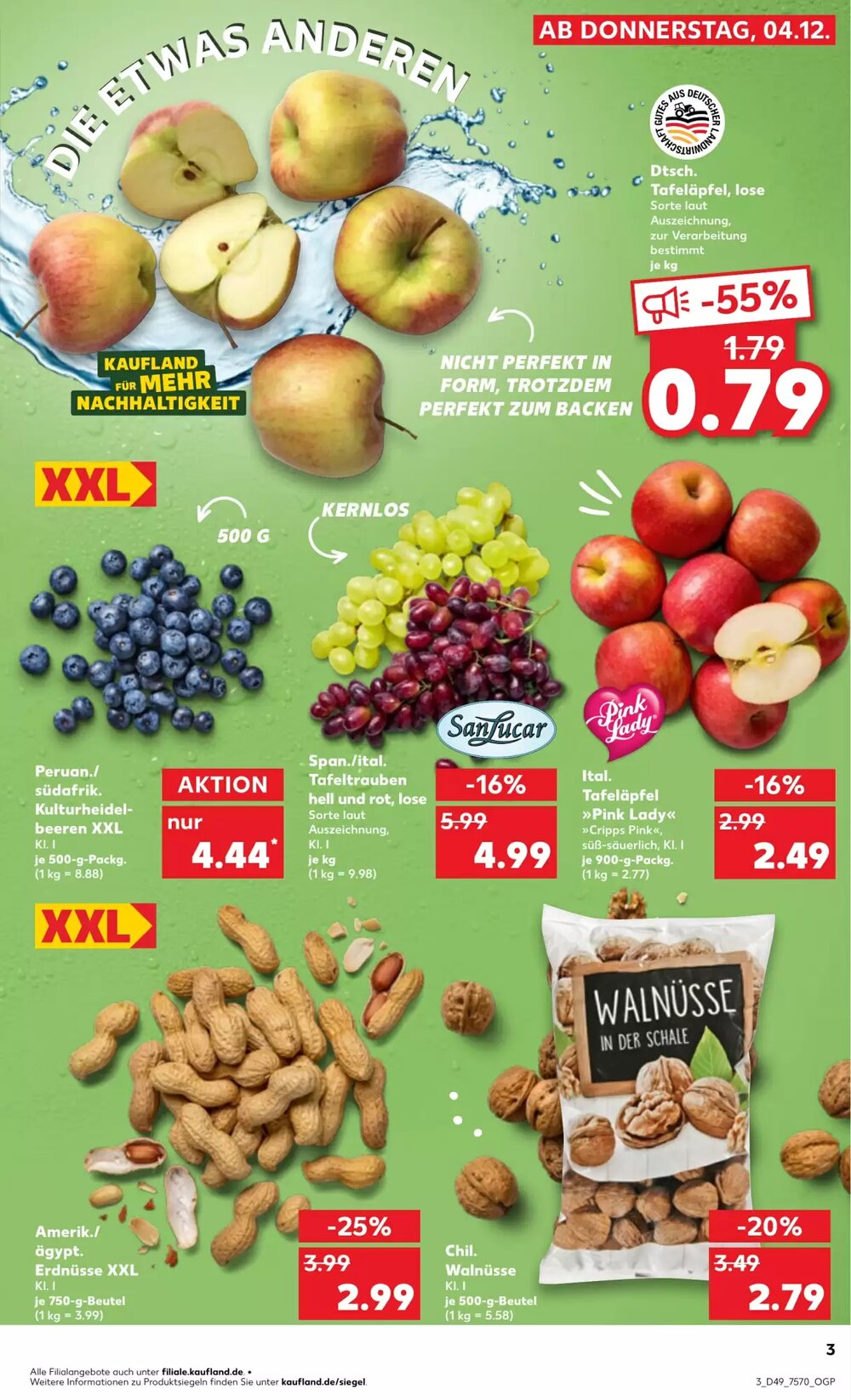 Kaufland Prospekt (ab 04.12.2025) zum Blättern - Seite 3