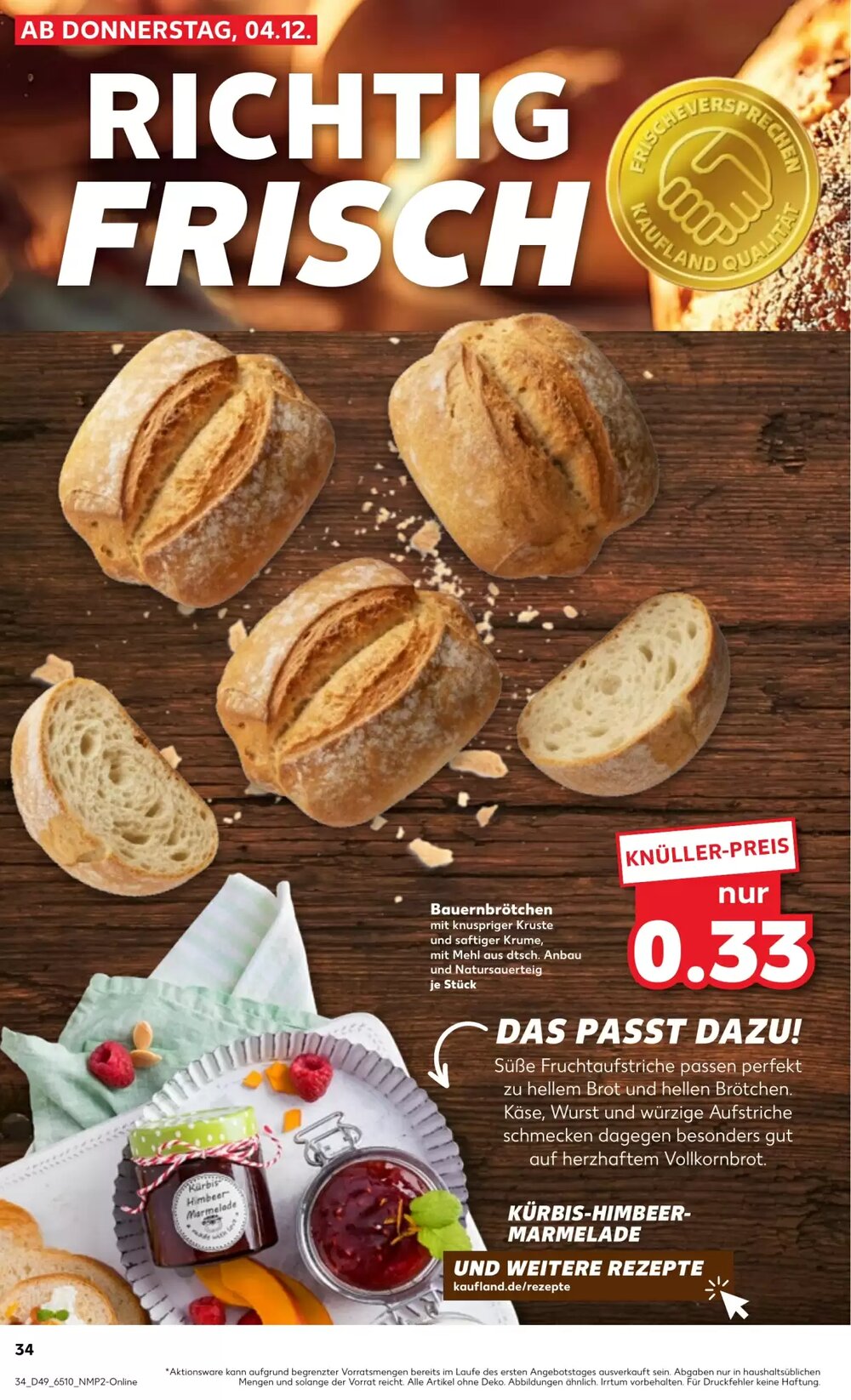 Kaufland Prospekt (ab 04.12.2025) zum Blättern - Seite 34