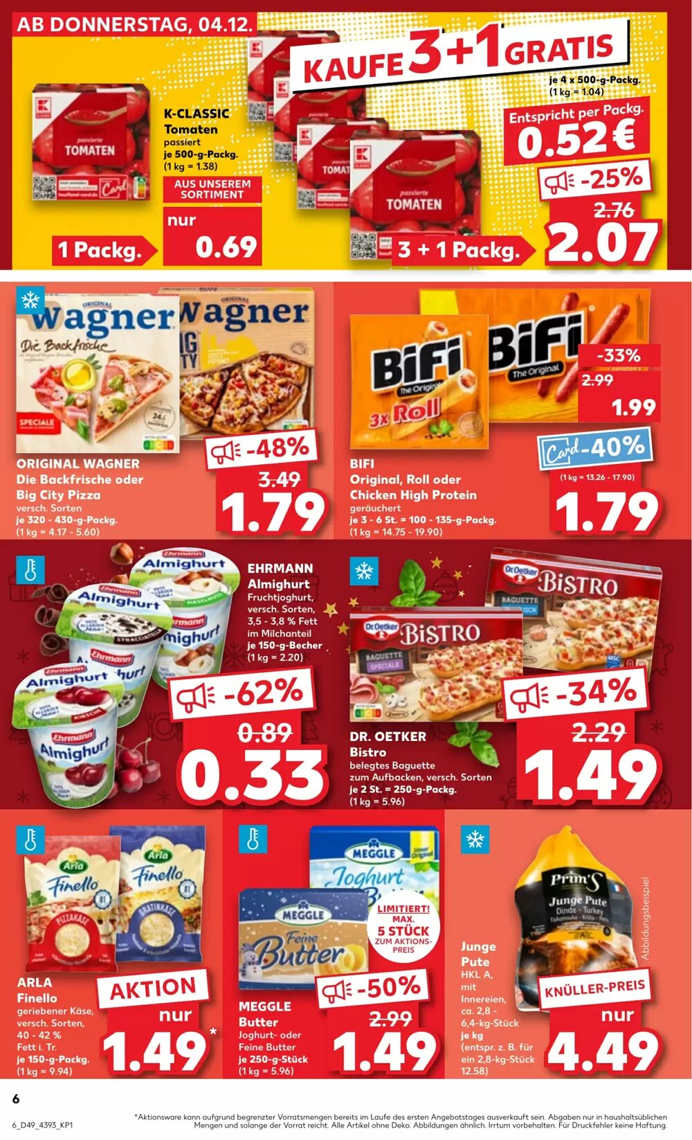 Kaufland Prospekt (ab 04.12.2025) zum Blättern - Seite 6