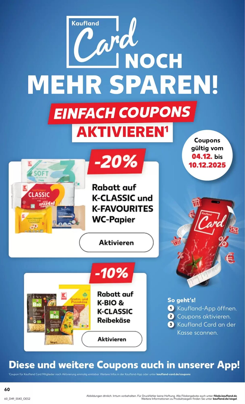 Kaufland Prospekt (ab 04.12.2025) zum Blättern - Seite 60