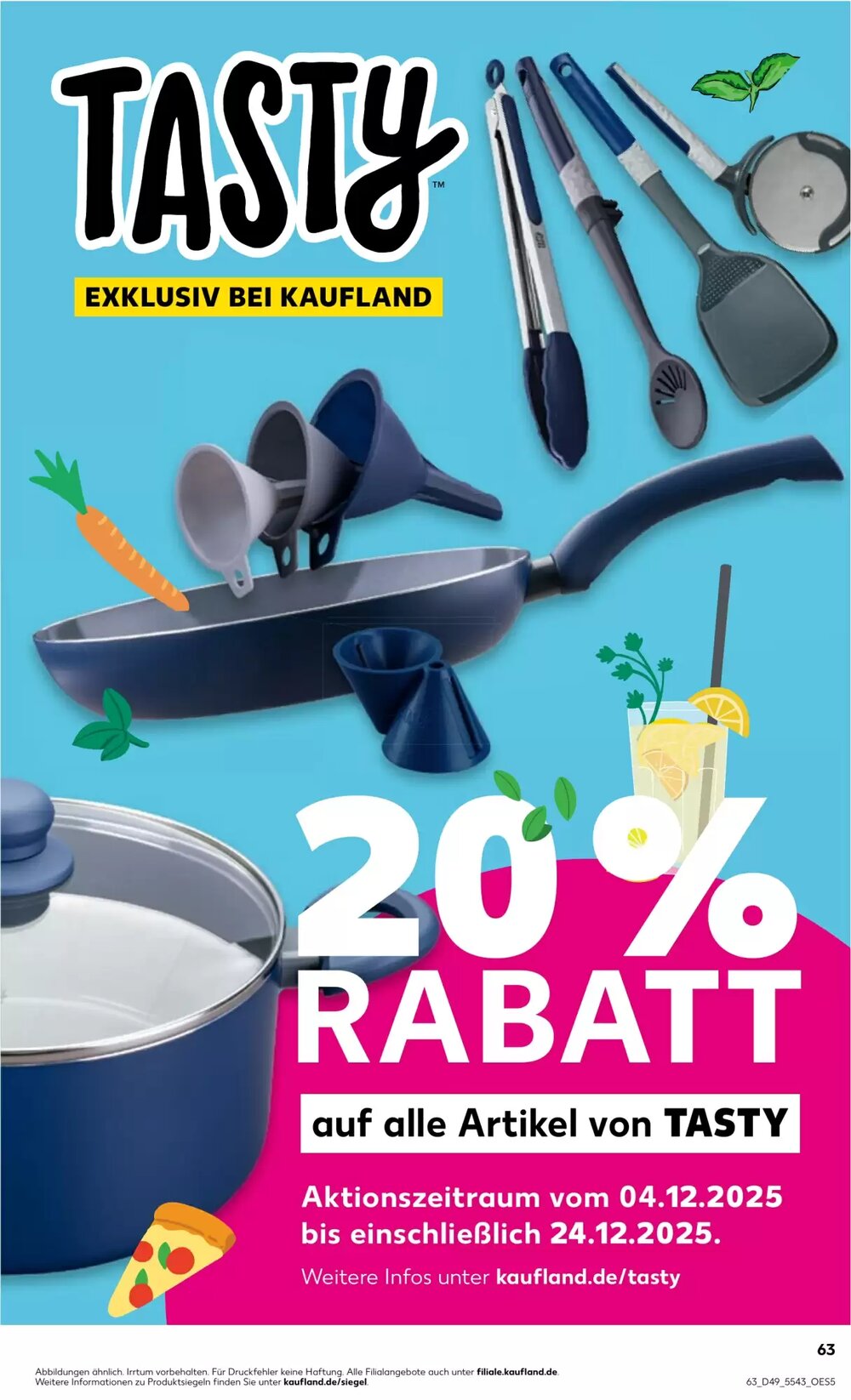 Kaufland Prospekt (ab 04.12.2025) zum Blättern - Seite 63