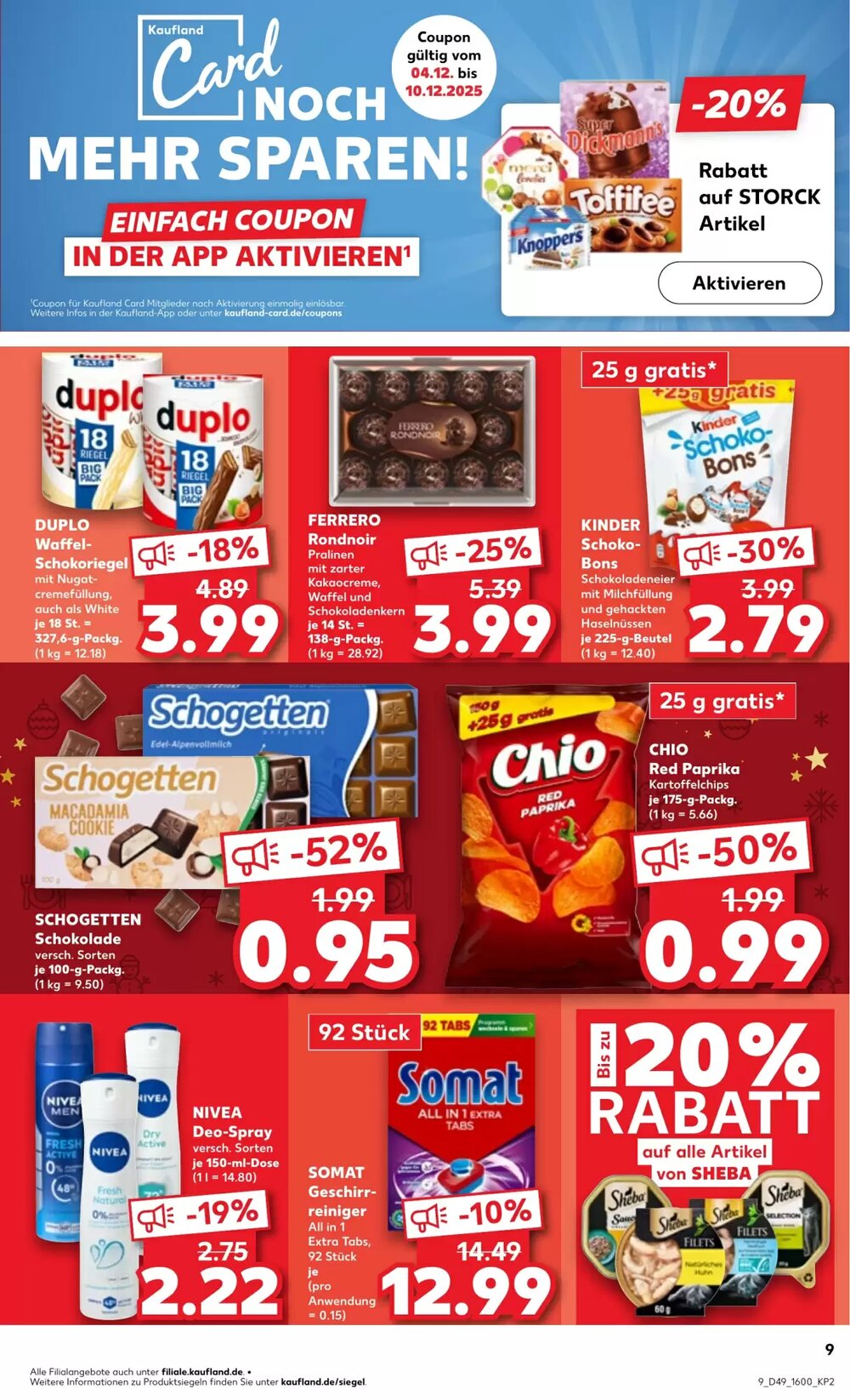 Kaufland Prospekt (ab 04.12.2025) zum Blättern - Seite 9