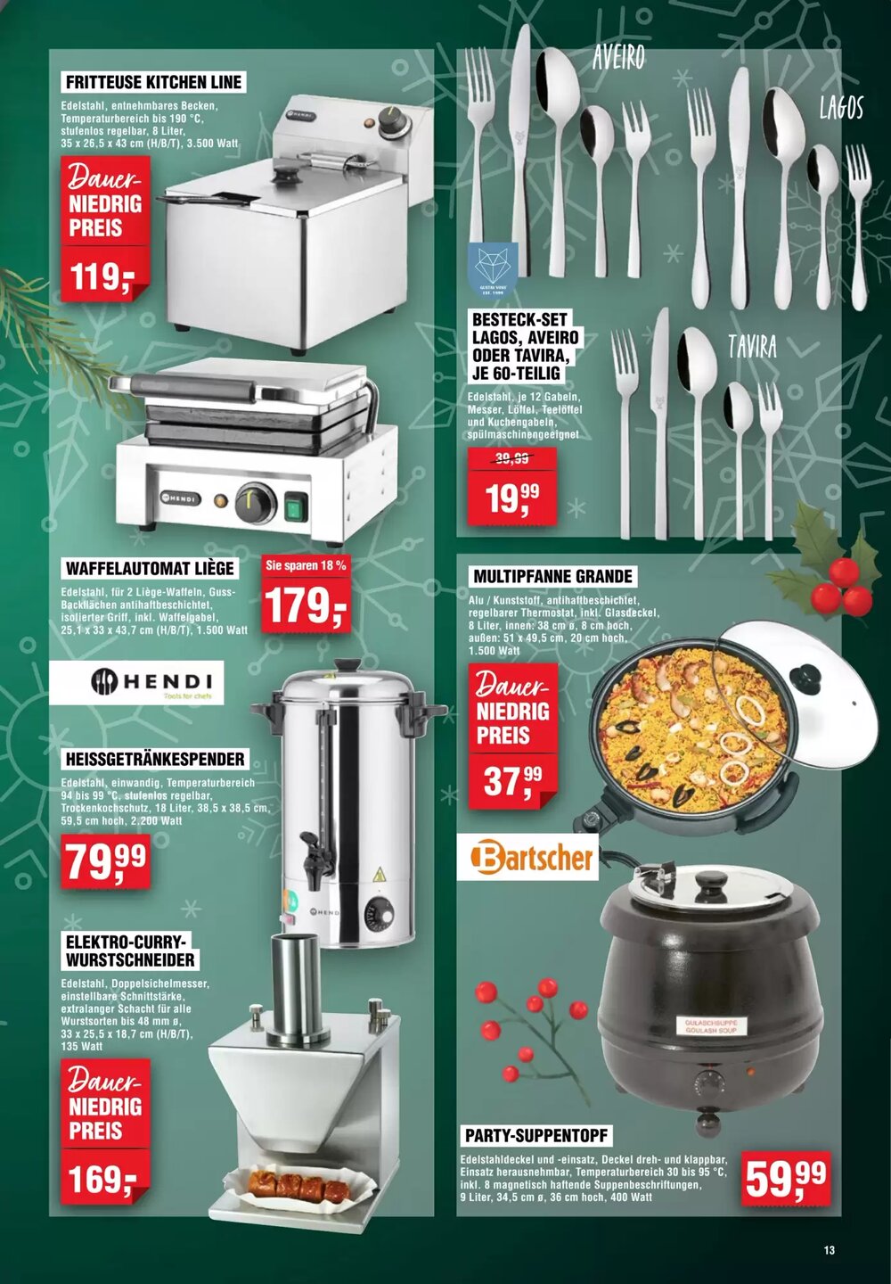 EDEKA Foodservice Prospekt (ab 04.12.2025) zum Blättern - Seite 13