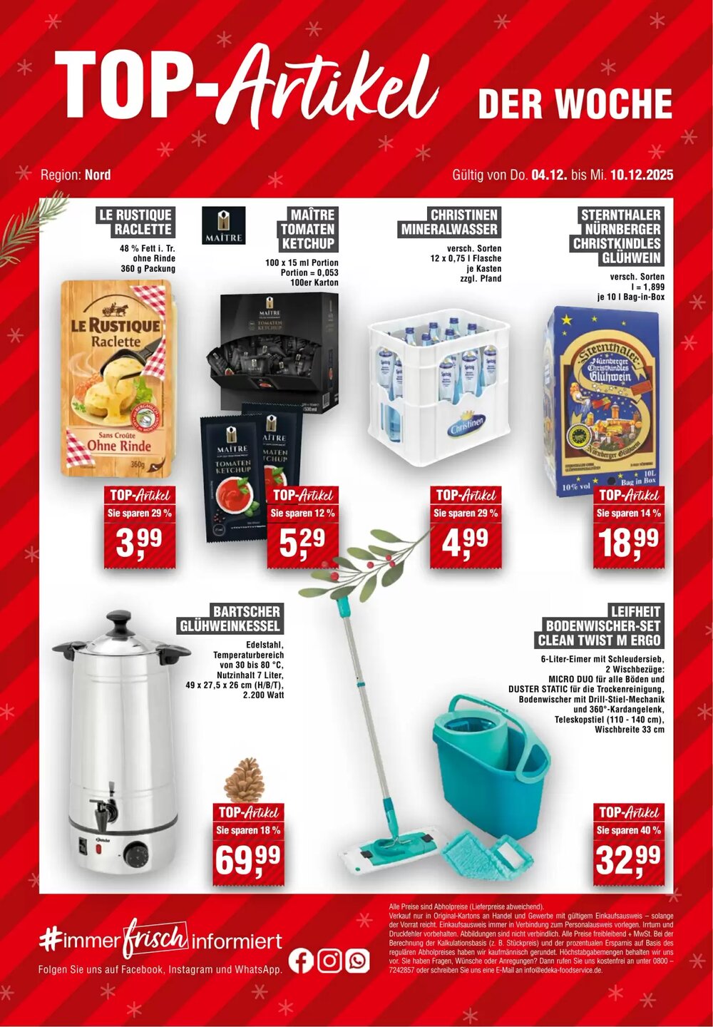 EDEKA Foodservice Prospekt (ab 04.12.2025) zum Blättern - Seite 14