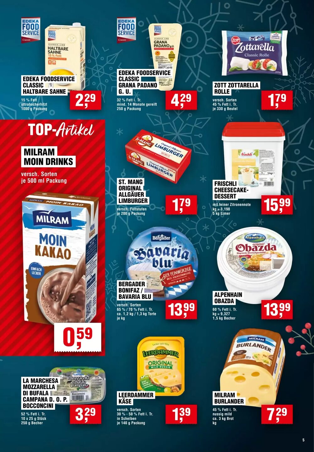 EDEKA Foodservice Prospekt (ab 04.12.2025) zum Blättern - Seite 5