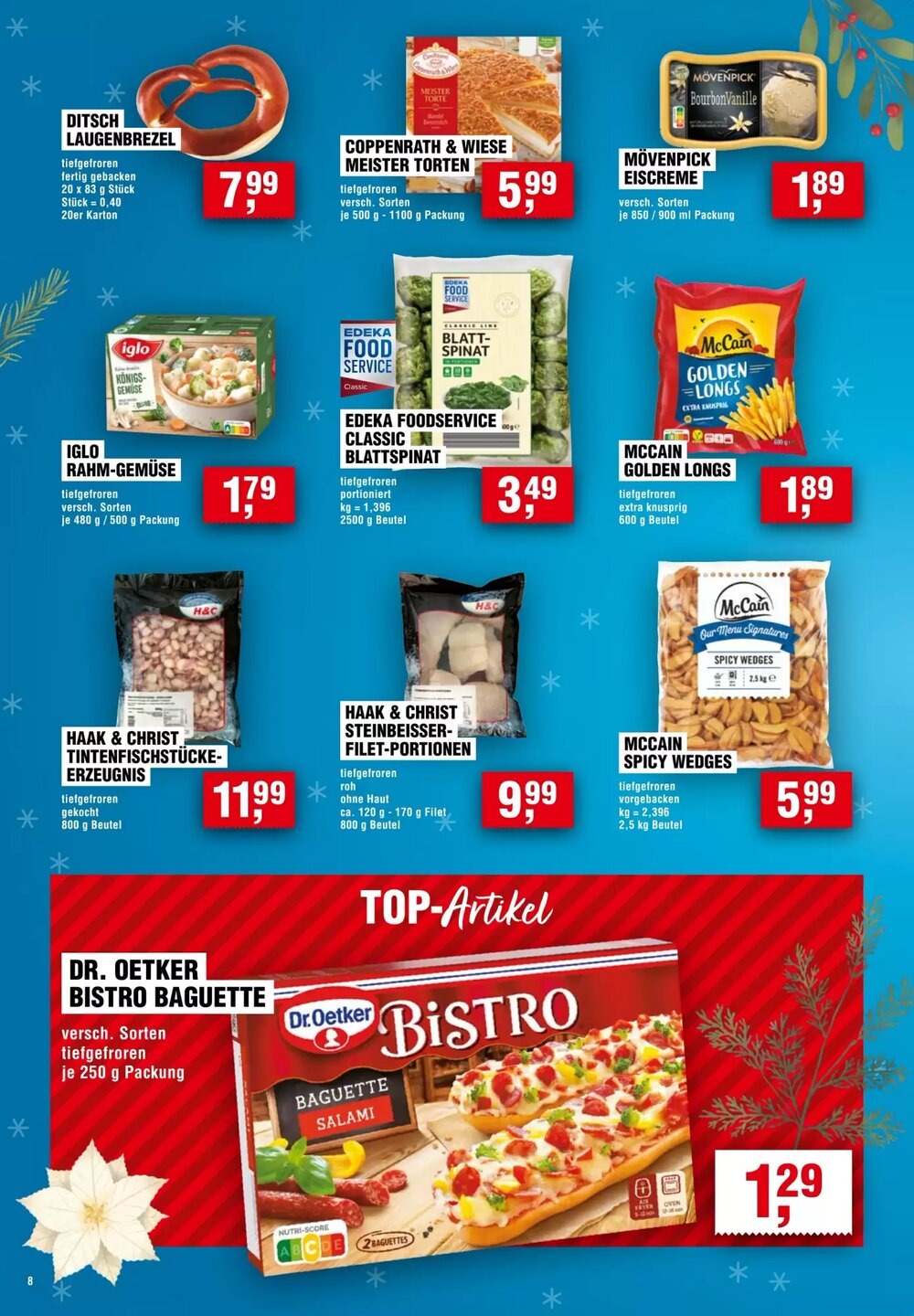 EDEKA Foodservice Prospekt (ab 04.12.2025) zum Blättern - Seite 8