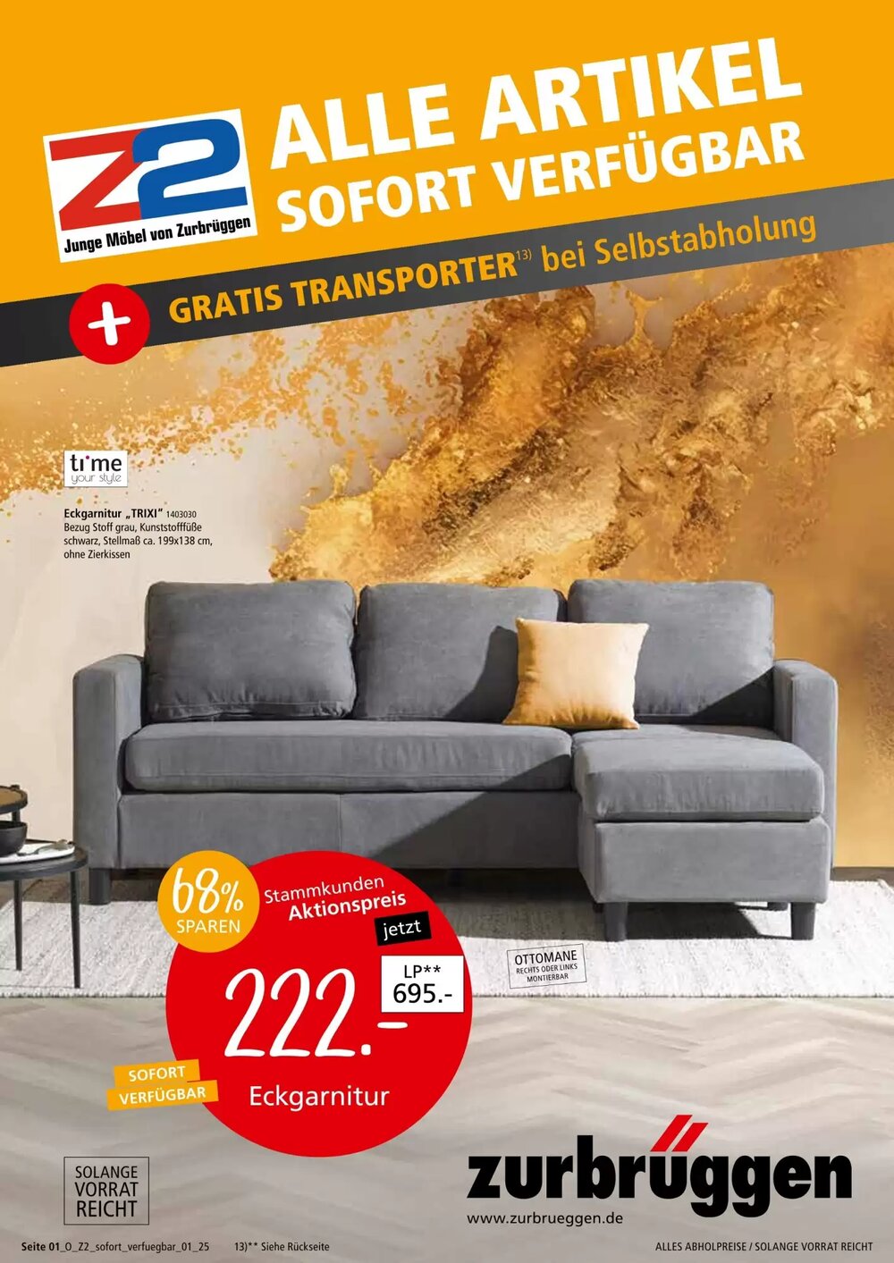 Zurbrüggen Prospekt (ab 05.12.2025) zum Blättern - Seite 1