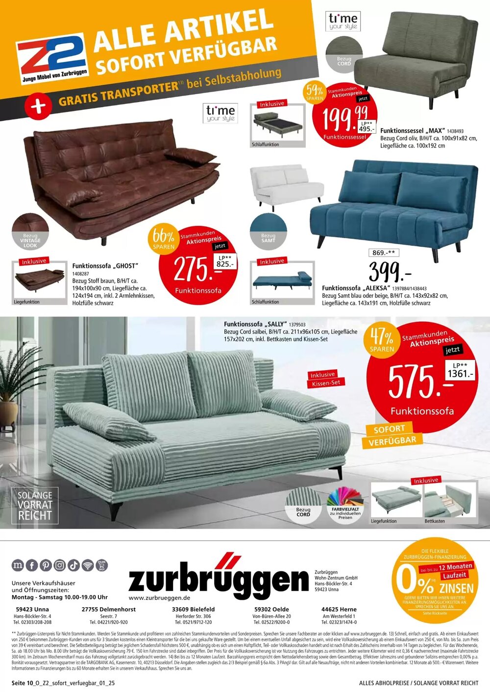 Zurbrüggen Prospekt (ab 05.12.2025) zum Blättern - Seite 10