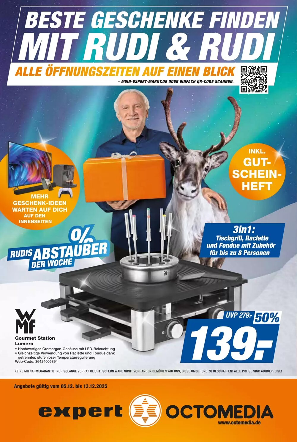 expert Octomedia Prospekt (ab 05.12.2025) zum Blättern - Seite 1