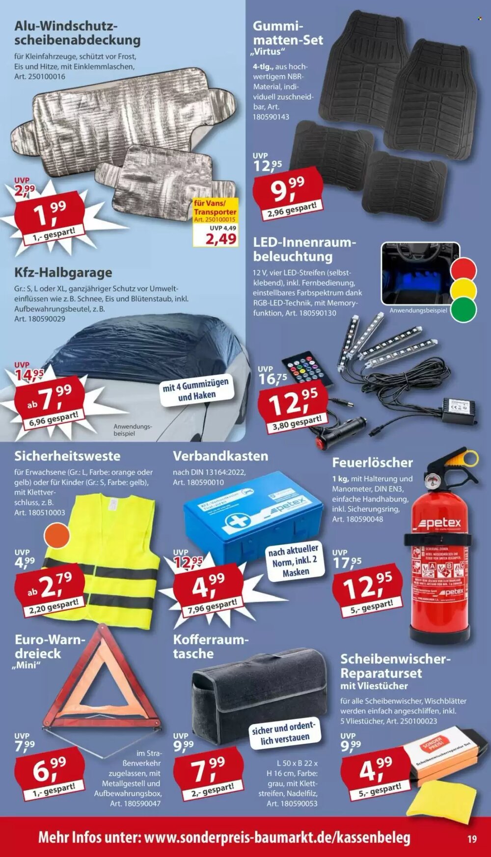 Sonderpreis Baumarkt Prospekt (ab 06.12.2025) zum Blättern - Seite 19