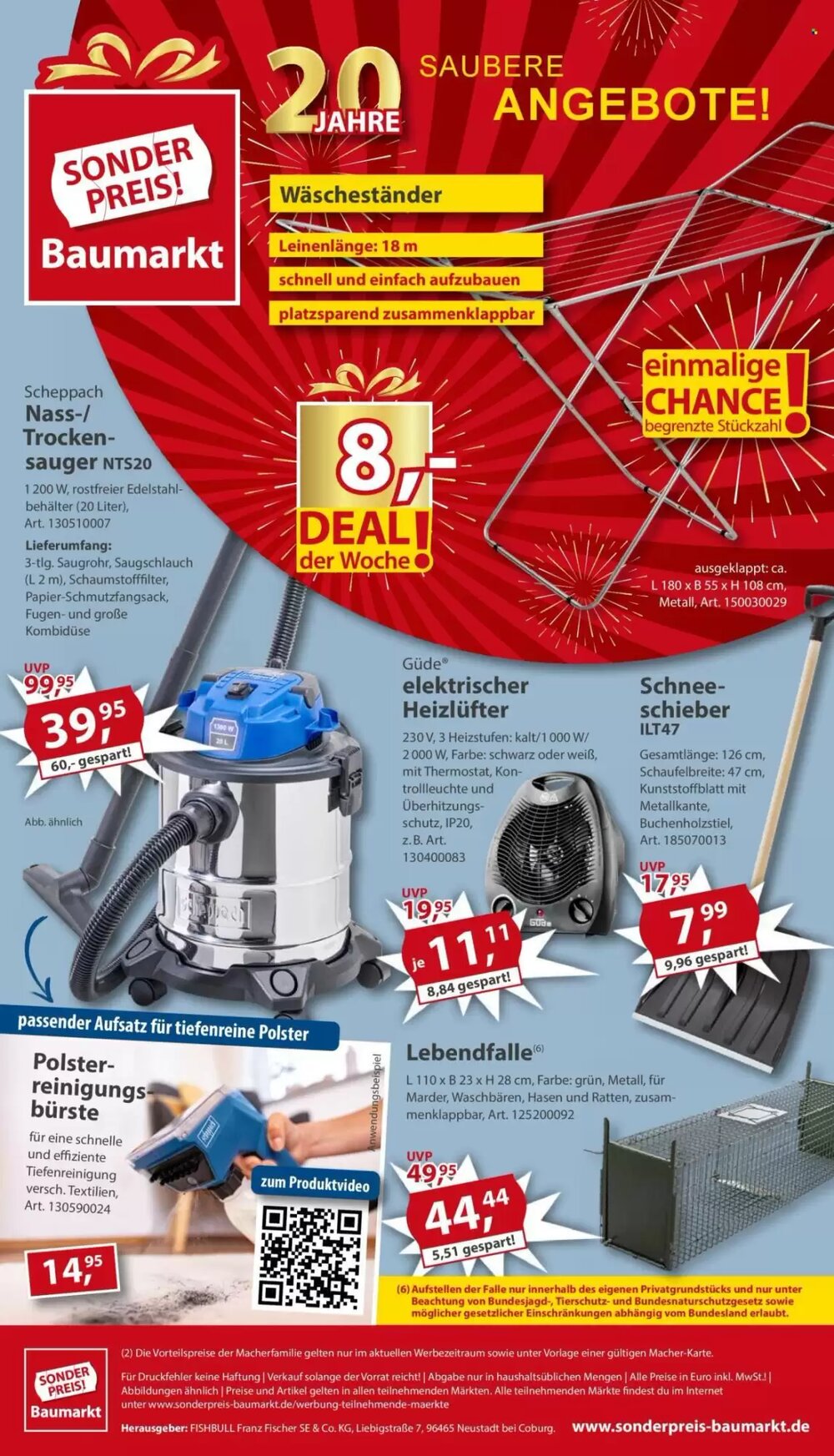 Sonderpreis Baumarkt Prospekt (ab 06.12.2025) zum Blättern - Seite 20