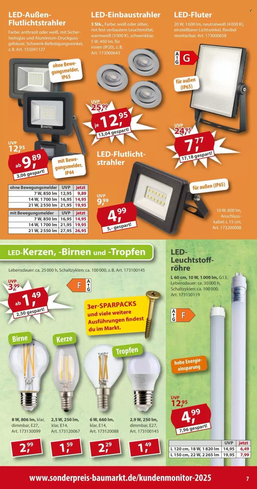 Sonderpreis Baumarkt Prospekt (ab 06.12.2025) zum Blättern - Seite 7