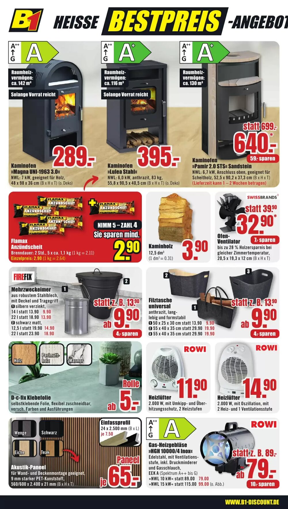 B1 Discount Baumarkt Prospekt (ab 06.12.2025) zum Blättern - Seite 6