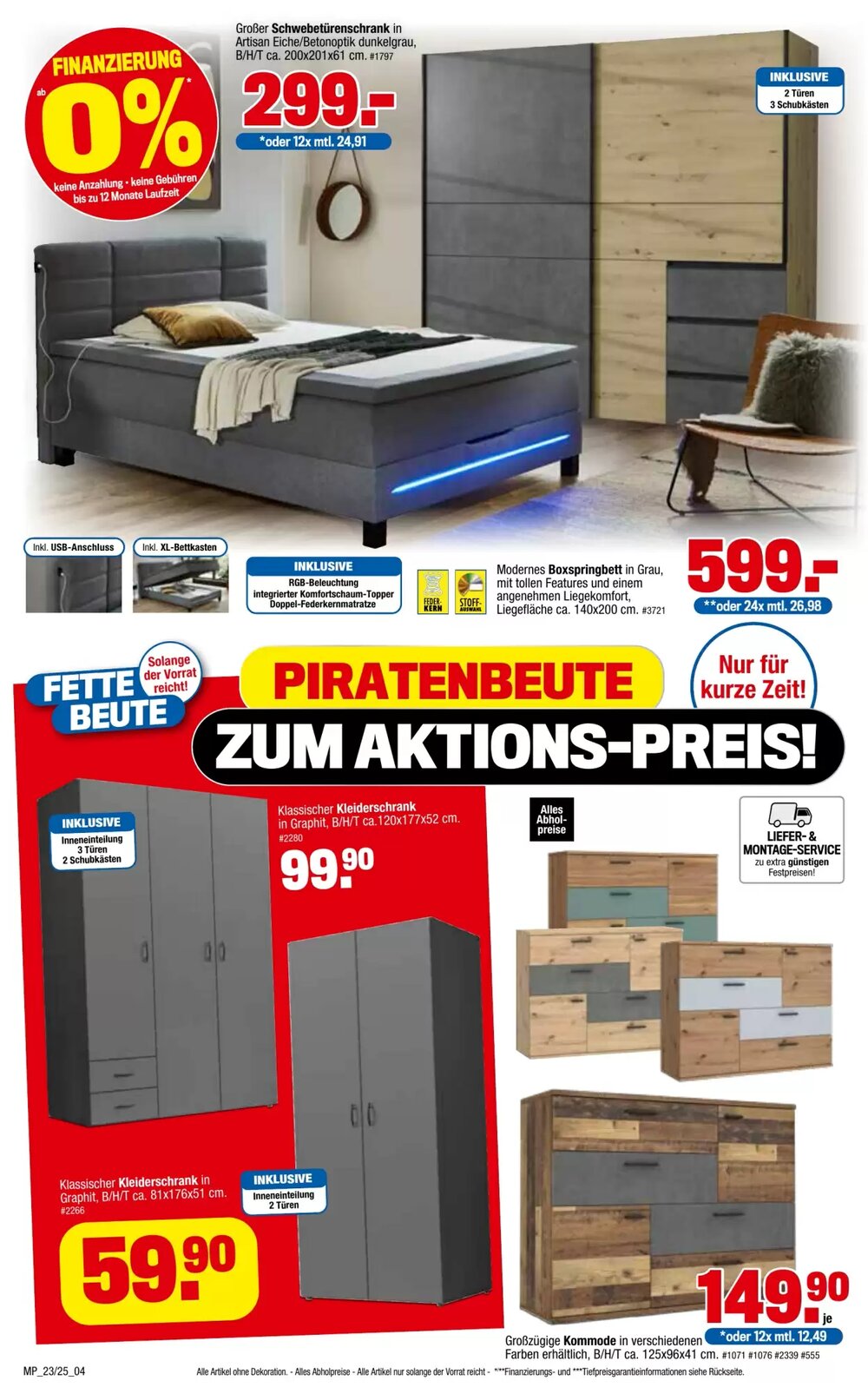 Möbelpiraten Prospekt (ab 06.12.2025) zum Blättern - Seite 4
