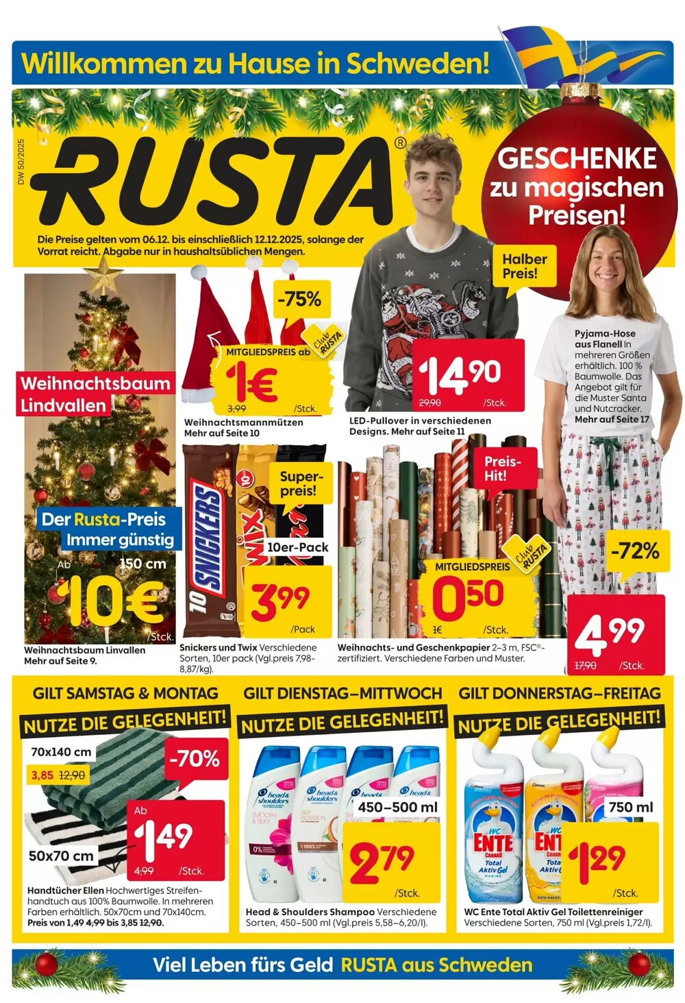 Rusta Prospekt (ab 06.12.2025) zum Blättern - Seite 1