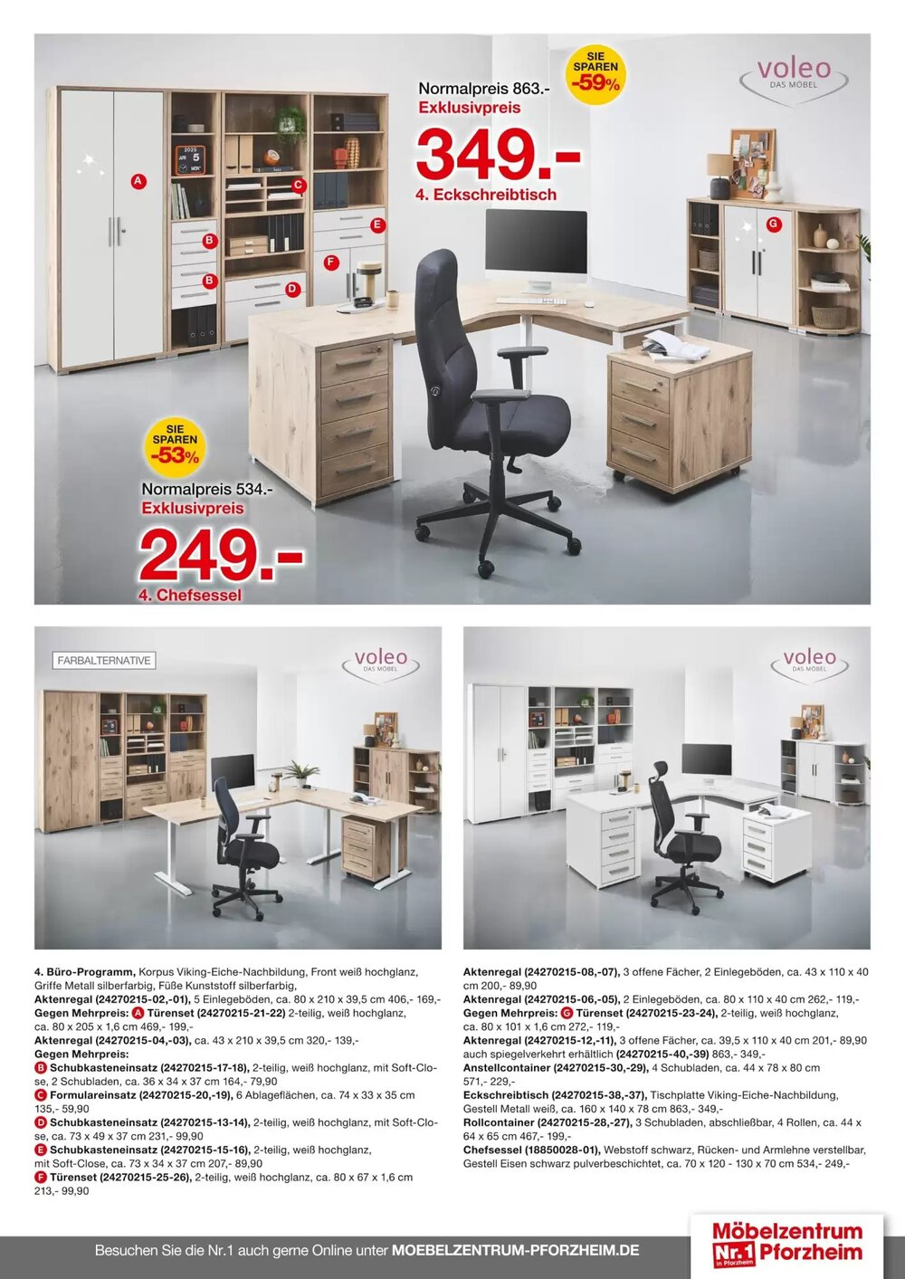 Möbelzentrum Pforzheim Prospekt (ab 06.12.2025) zum Blättern - Seite 3