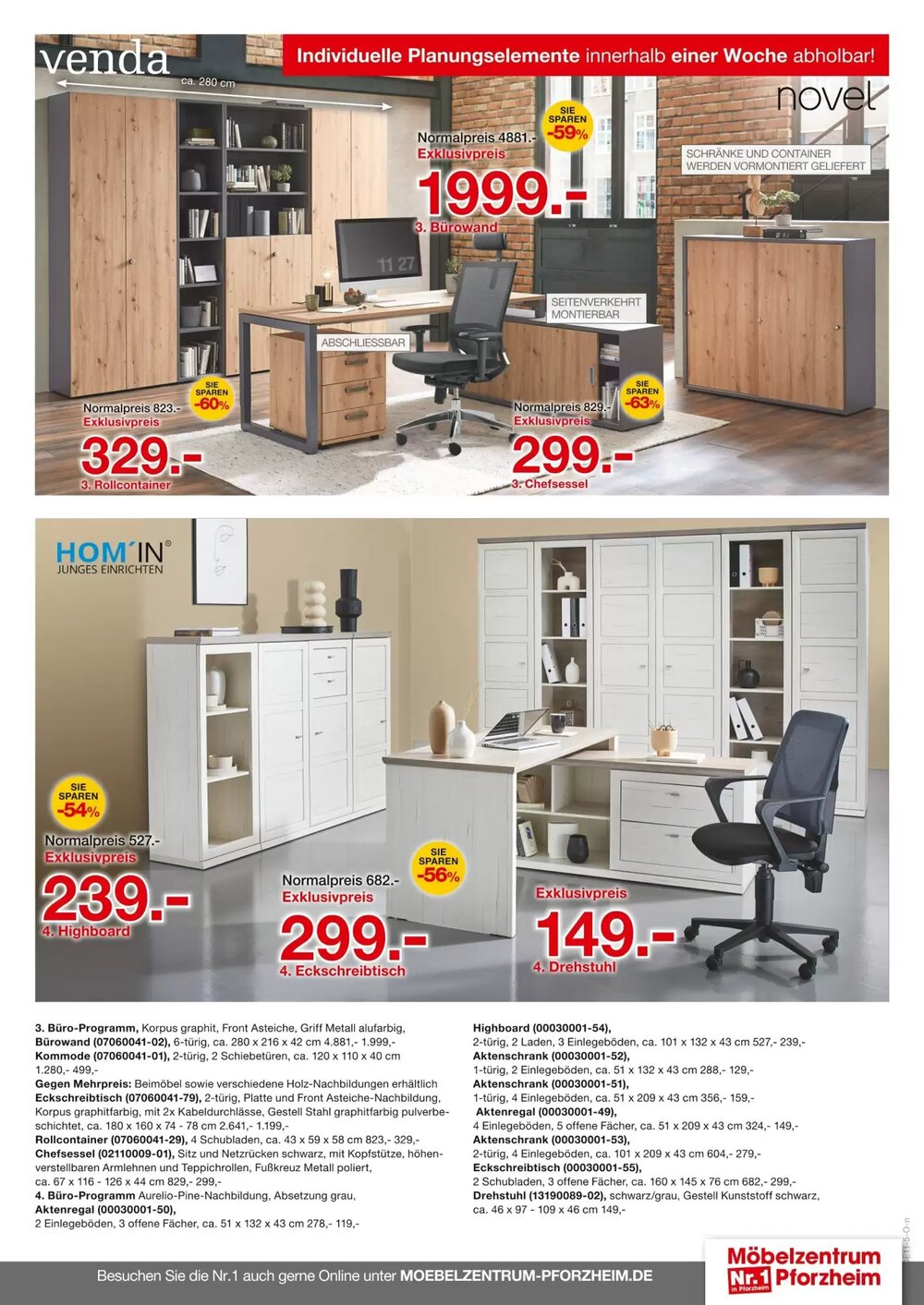 Möbelzentrum Pforzheim Prospekt (ab 06.12.2025) zum Blättern - Seite 7