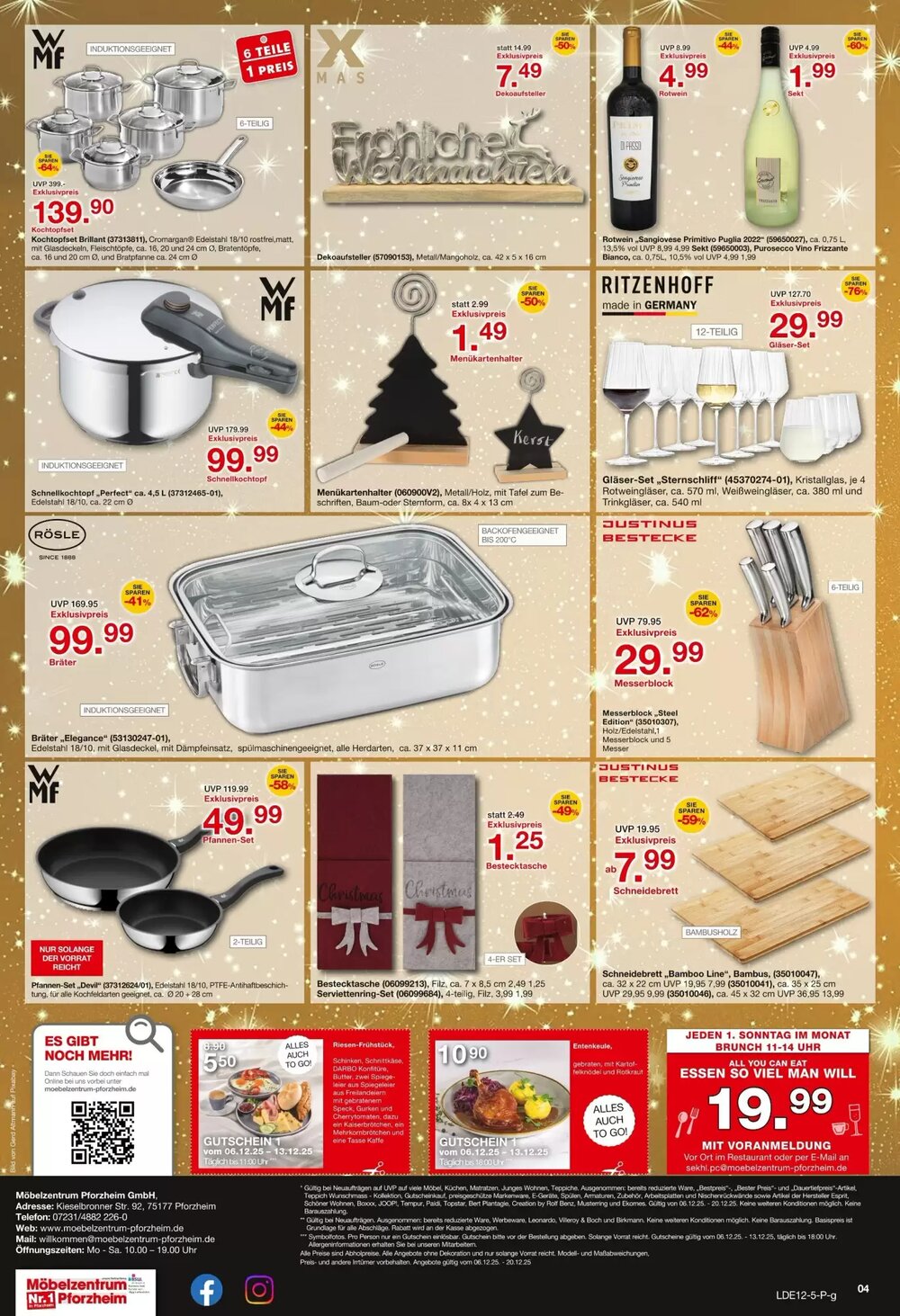Möbelzentrum Pforzheim Prospekt (ab 06.12.2025) zum Blättern - Seite 4