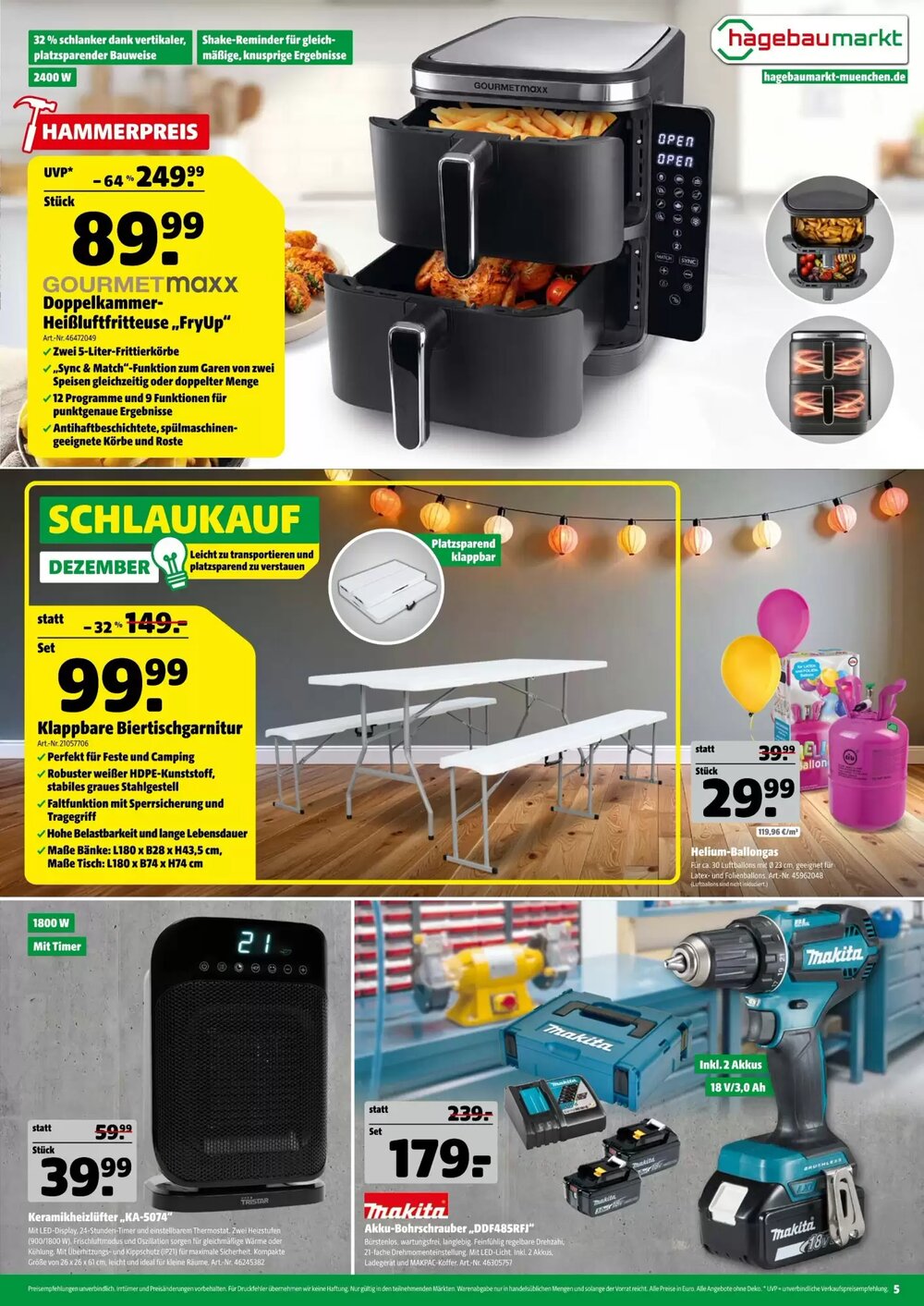 Hagebau Prospekt (ab 06.12.2025) zum Blättern - Seite 5