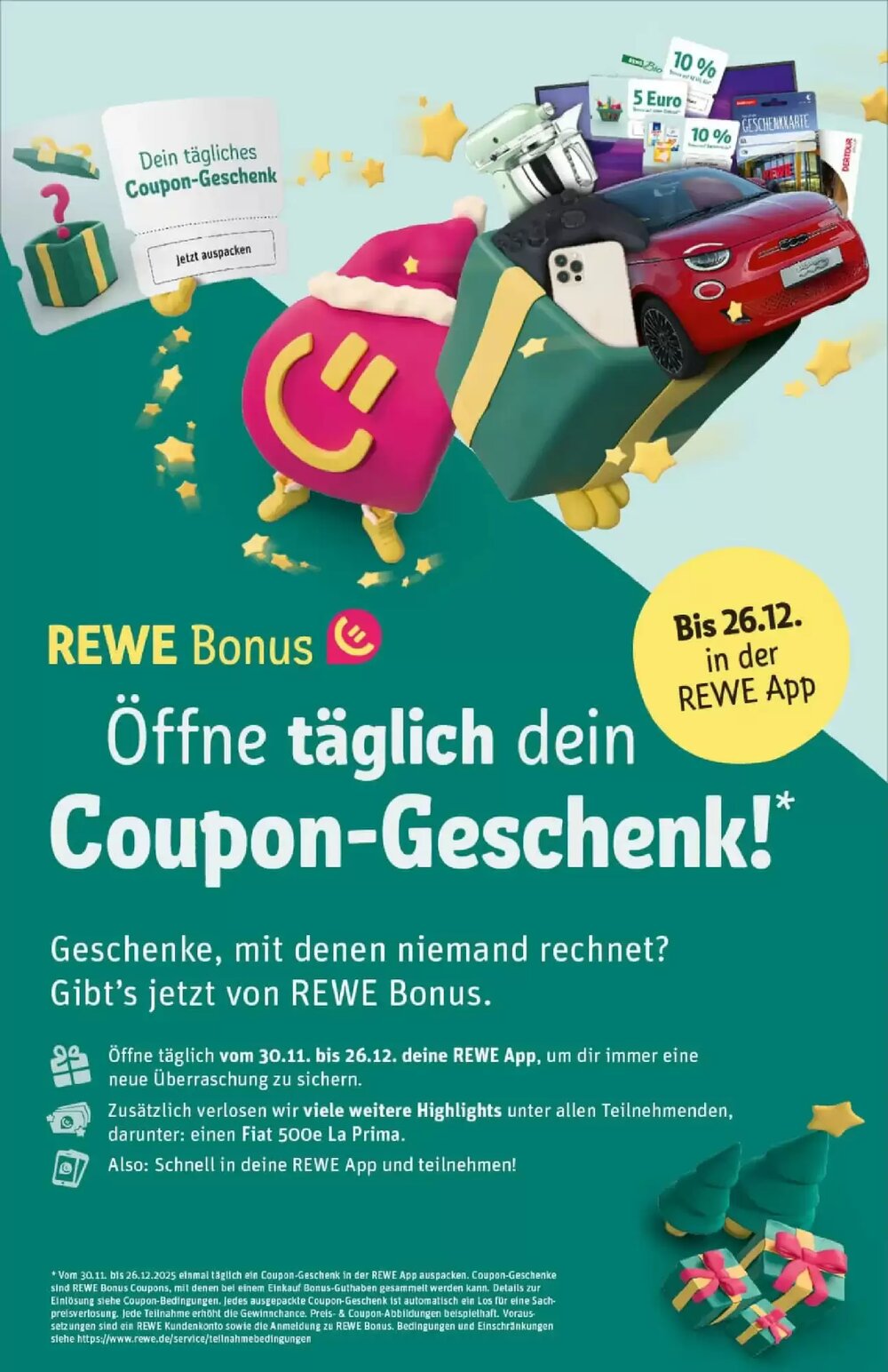 REWE Prospekt (ab 07.12.2025) zum Blättern - Seite 3