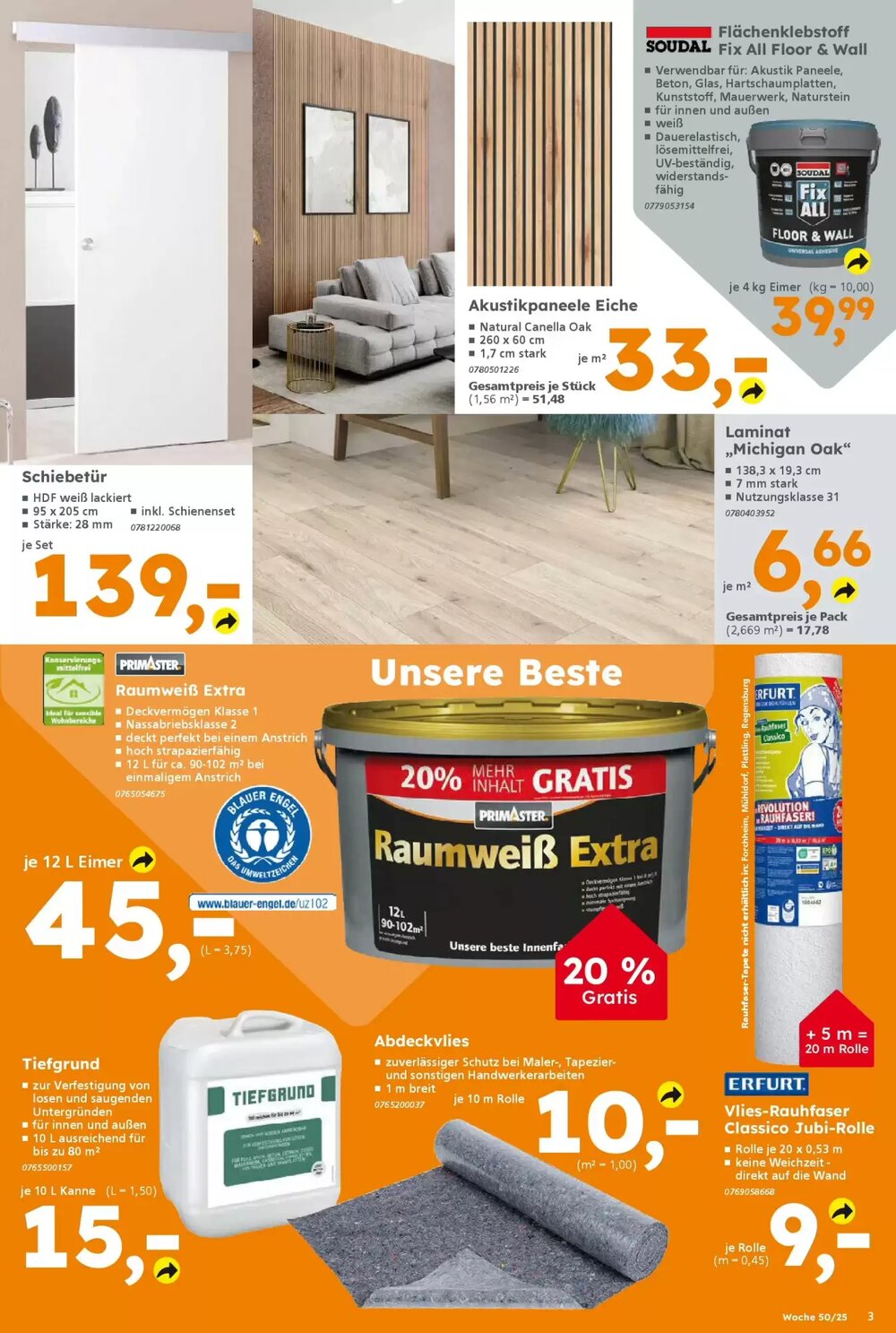 Globus Baumarkt Prospekt (ab 07.12.2025) zum Blättern - Seite 3