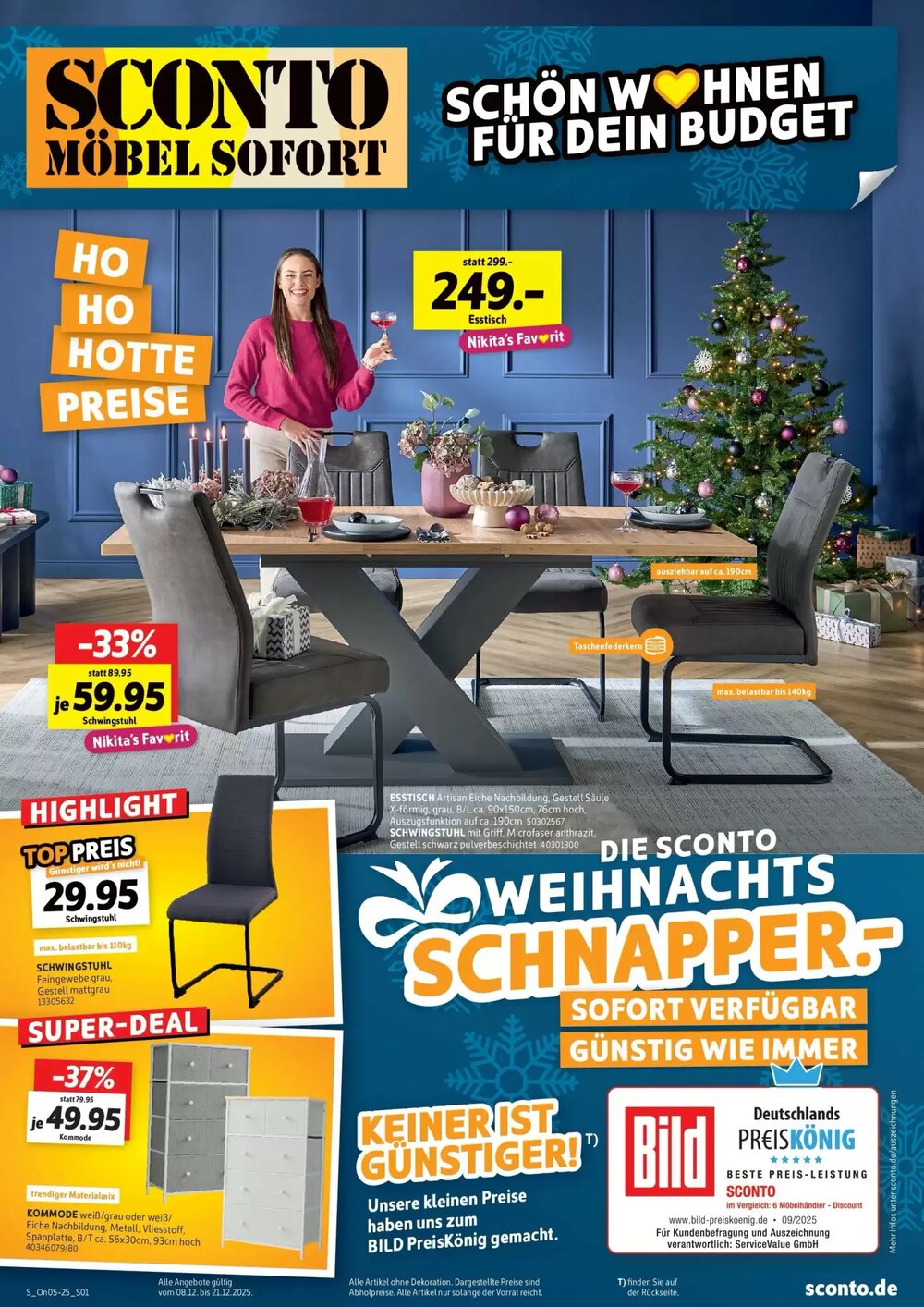 SCONTO Prospekt (ab 07.12.2025) zum Blättern - Seite 1