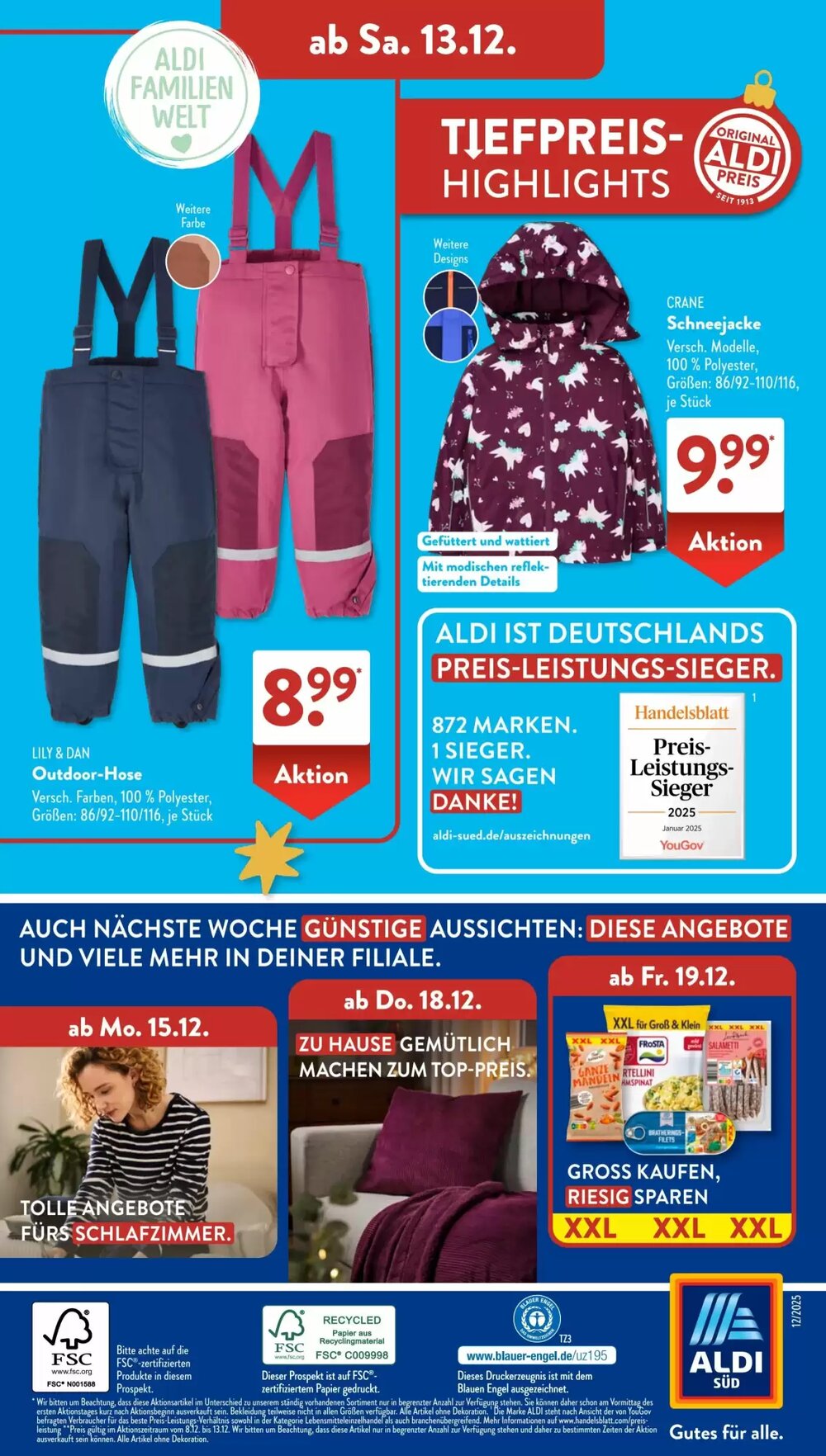 Aldi Süd Prospekt (ab 08.12.2025) zum Blättern - Seite 16